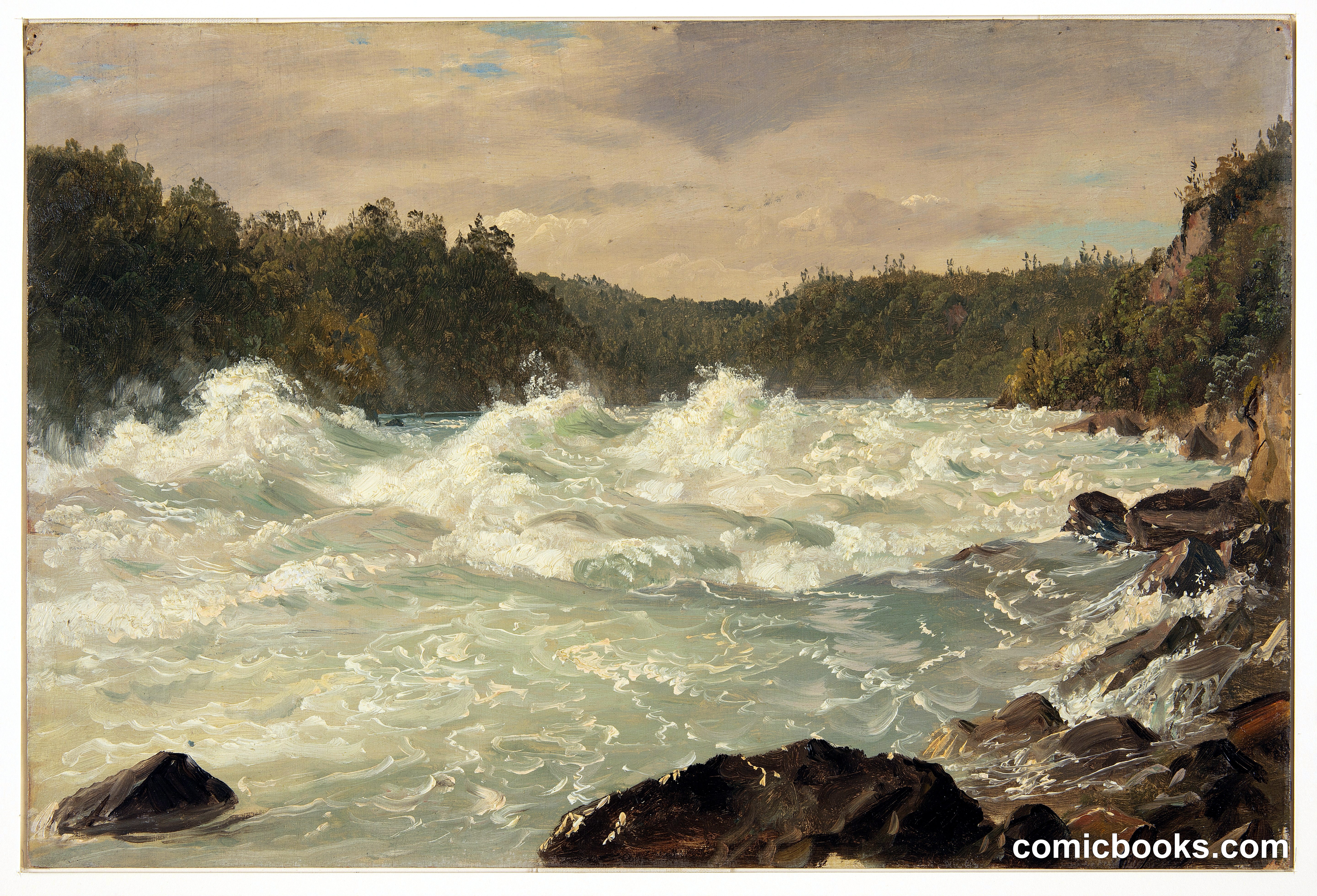 Gorge of the Niagara River, New York