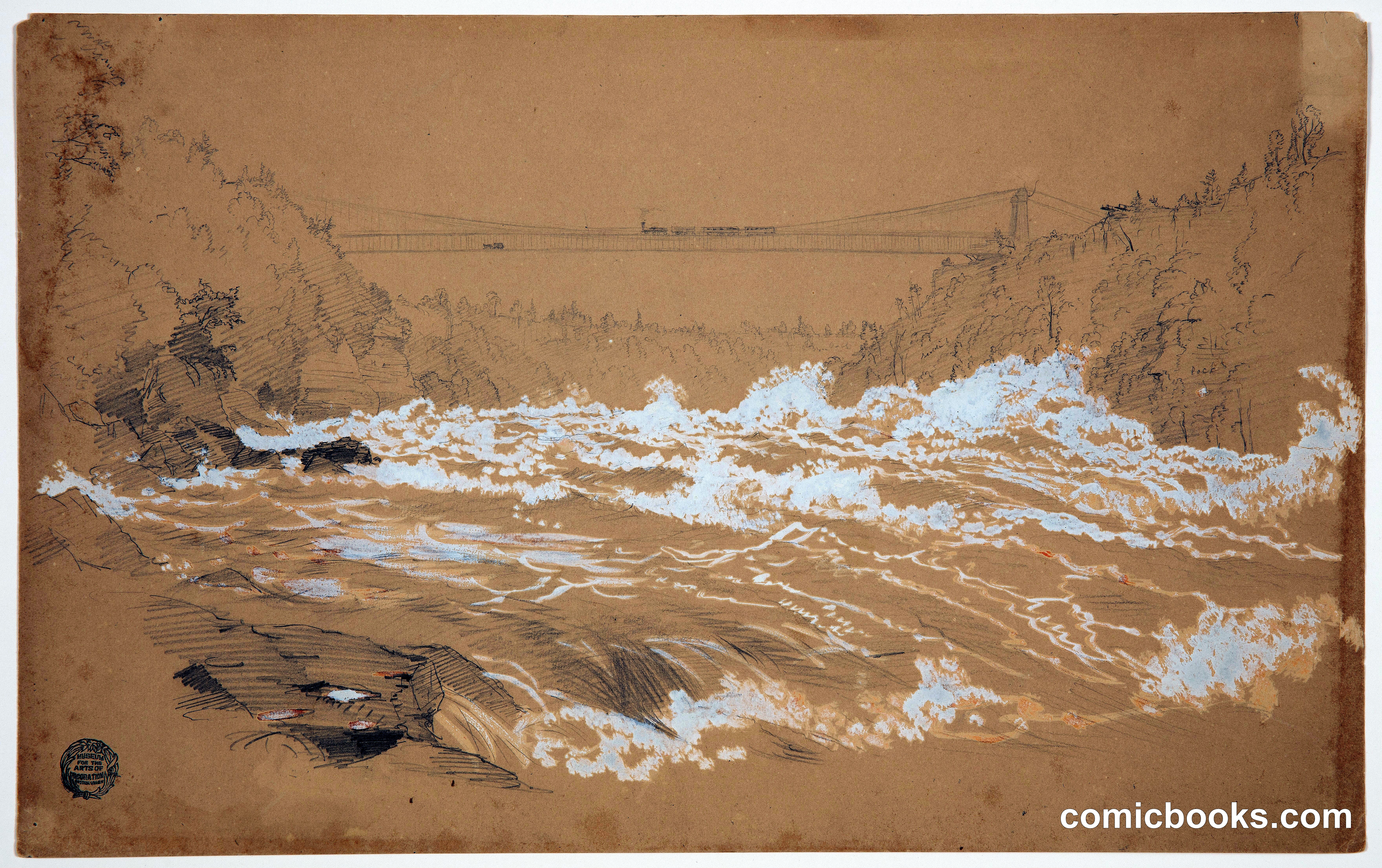 The Gorge of the Niagara River, New York
