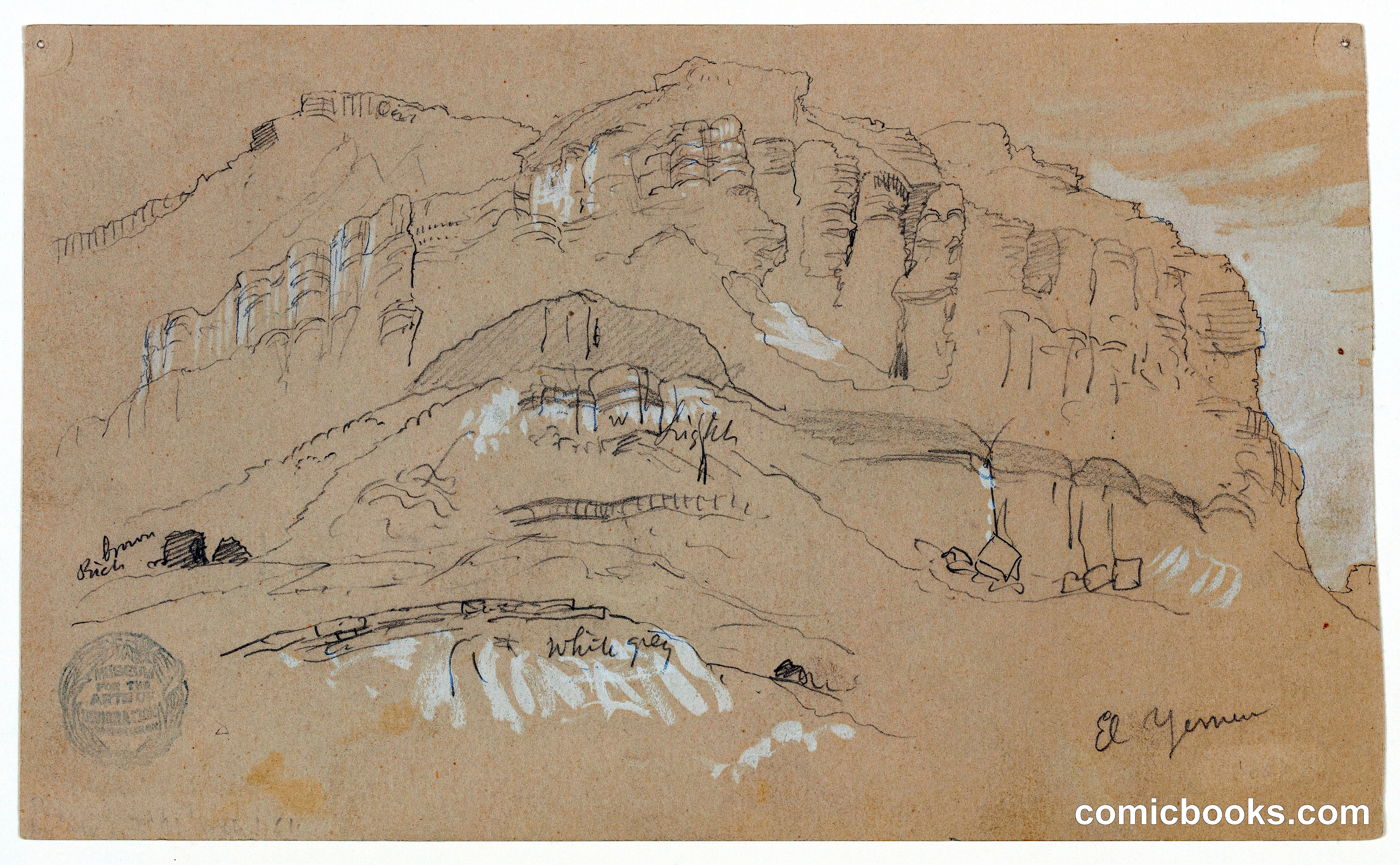Mountain View, El Yemen Valley, Palestine (Israel)