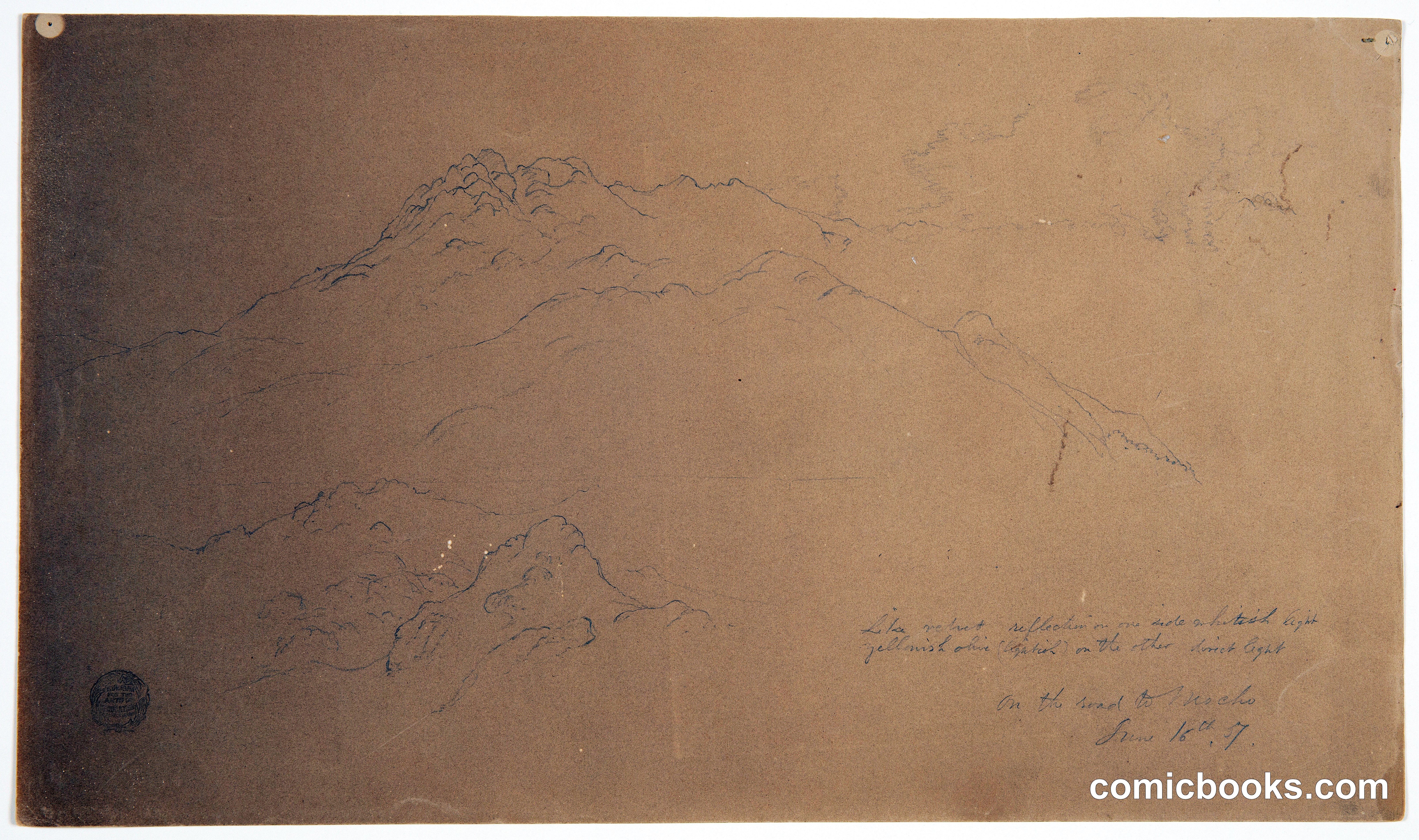 Mountain Landscape on the Road to Mocha, Ecuador