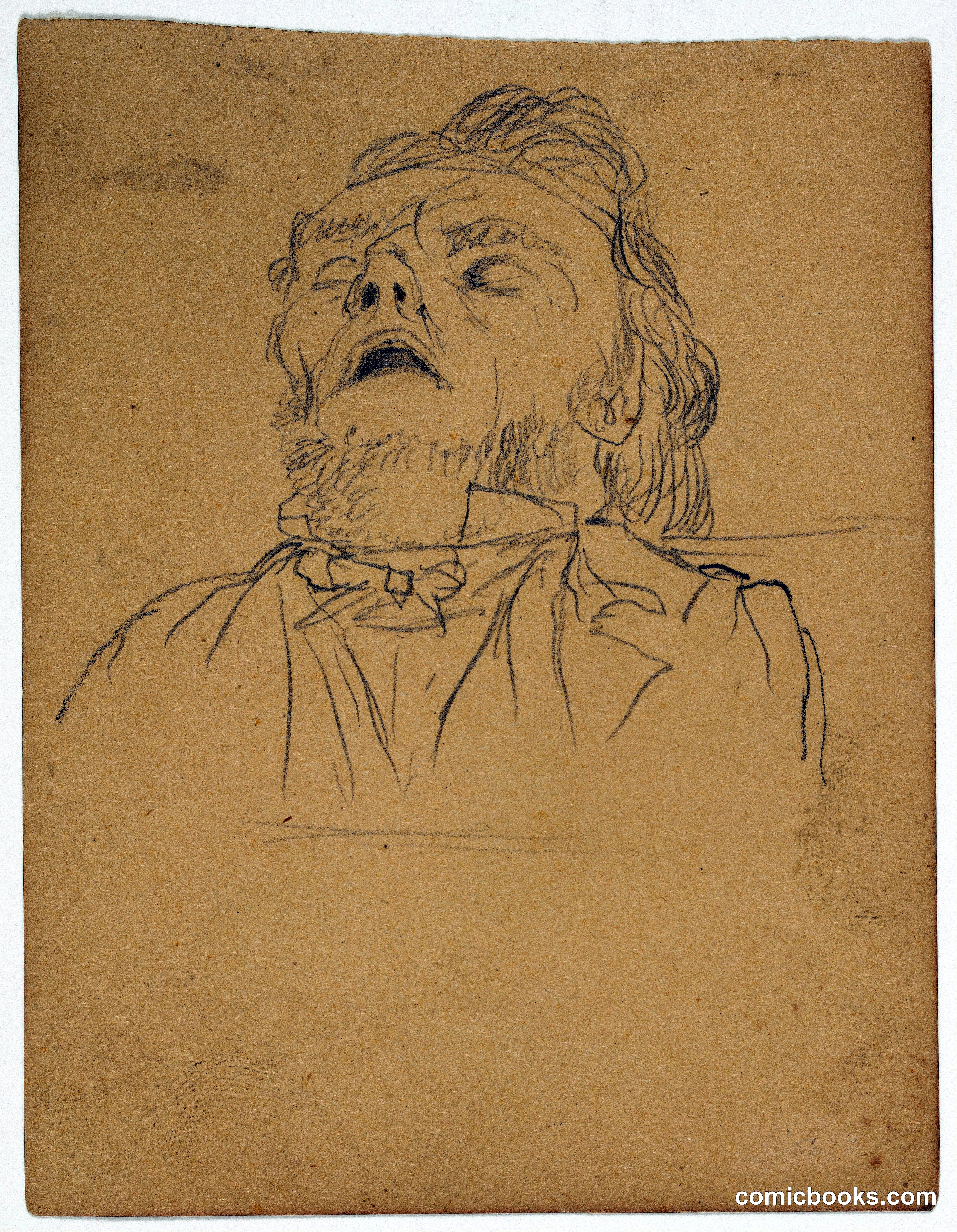 Portrait of Sleeping Man