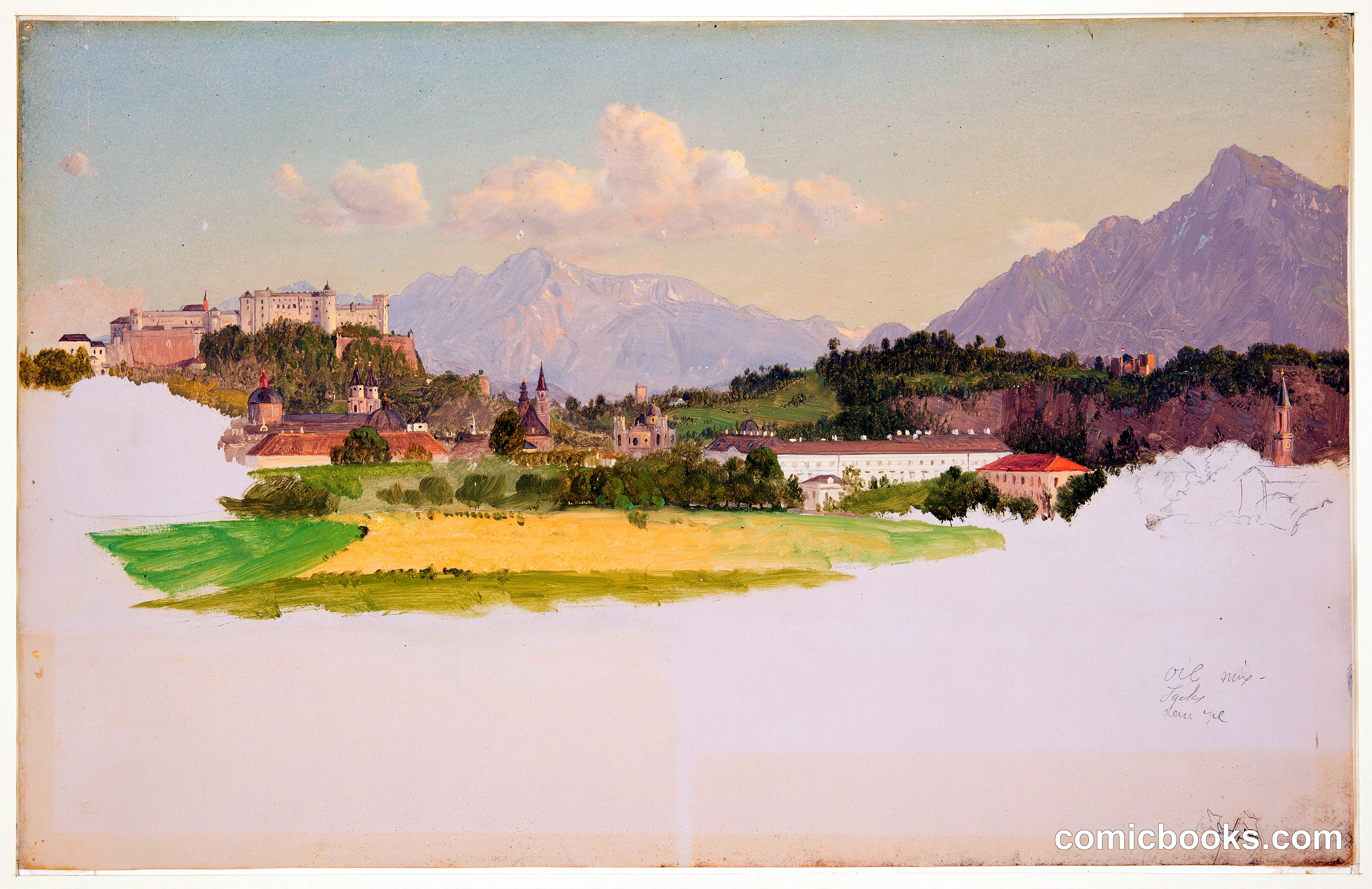 View of Salzburg, Austria