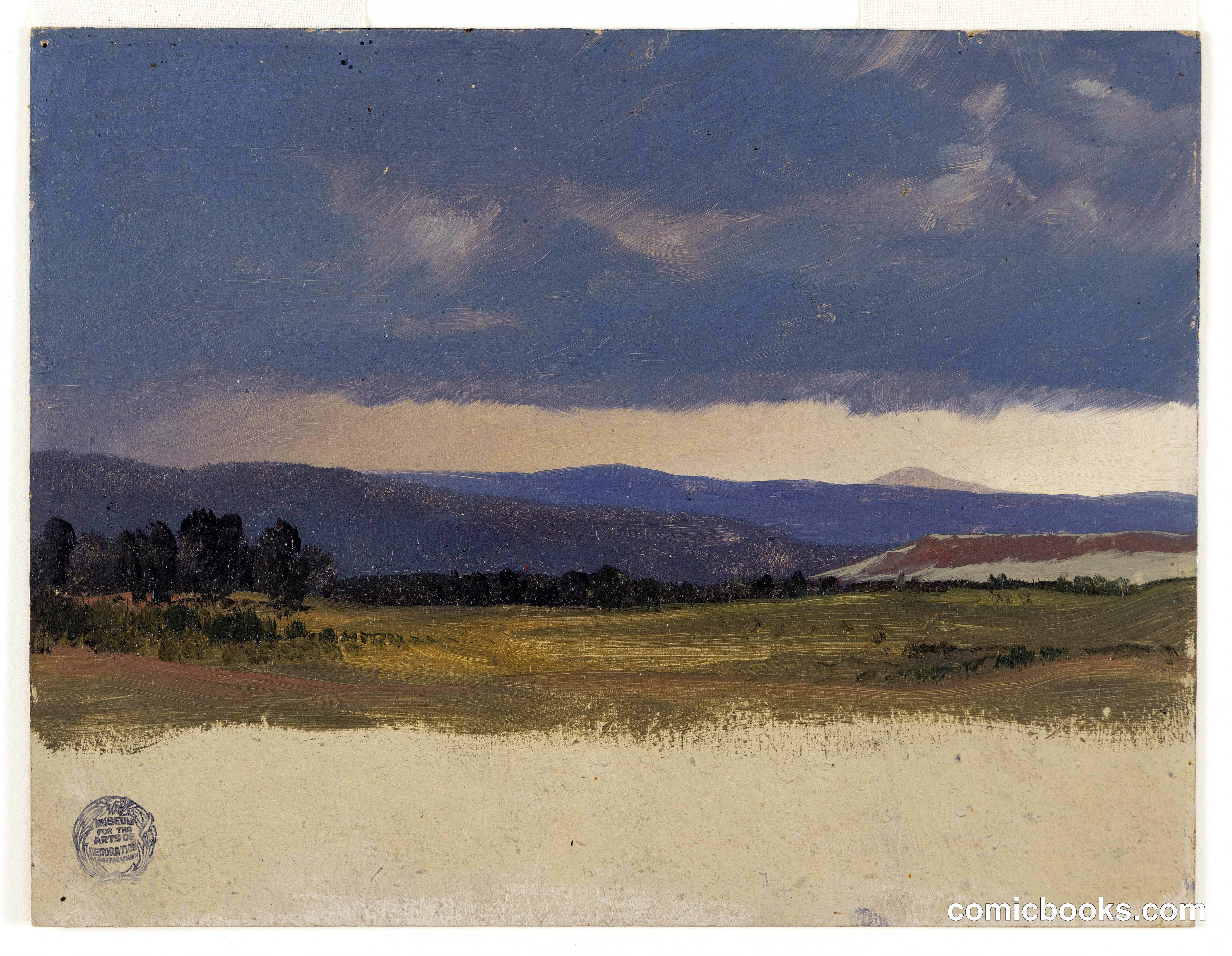 View in the Hudson Valley, Hudson, New York