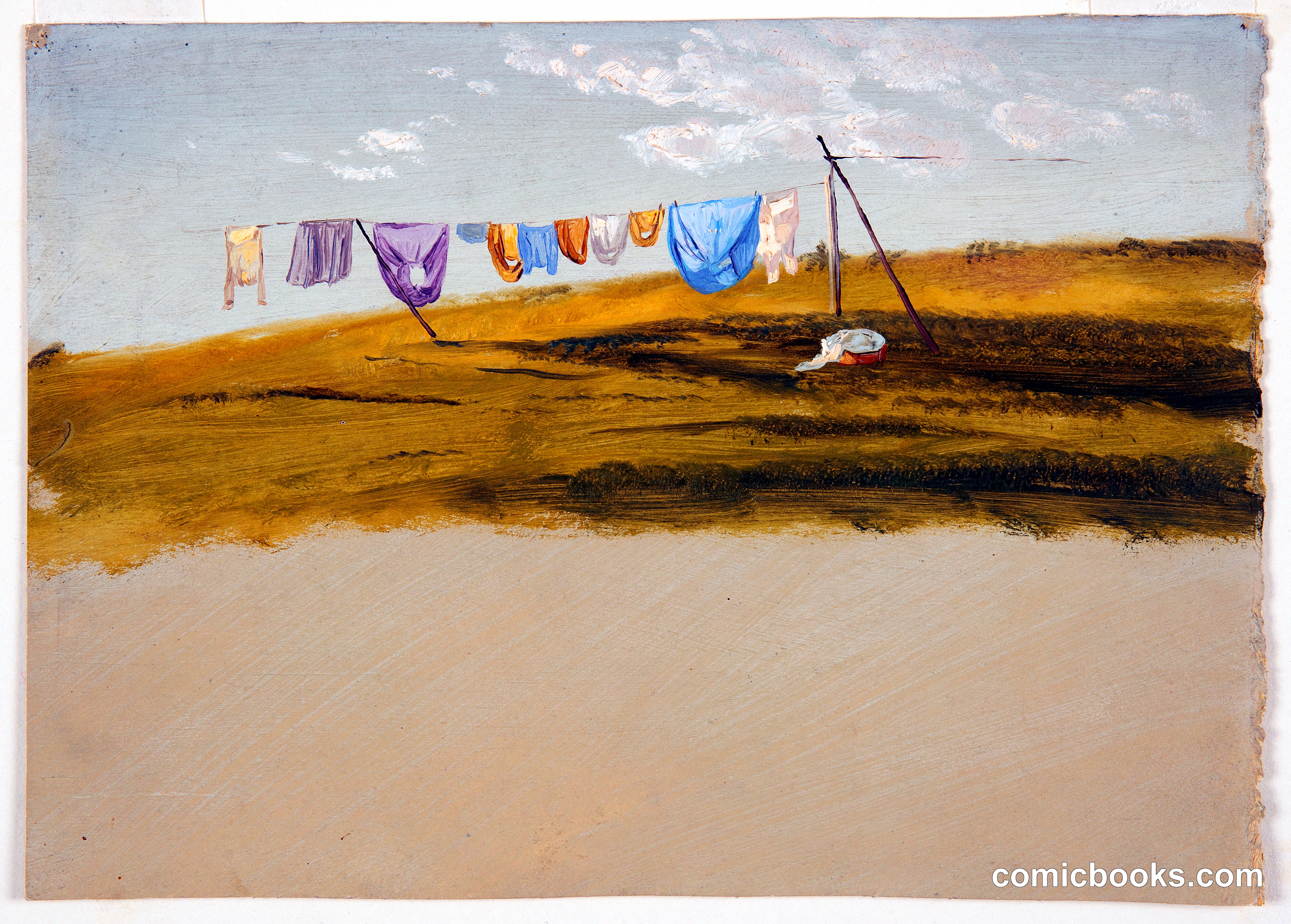 Laundry Hung Out to Dry