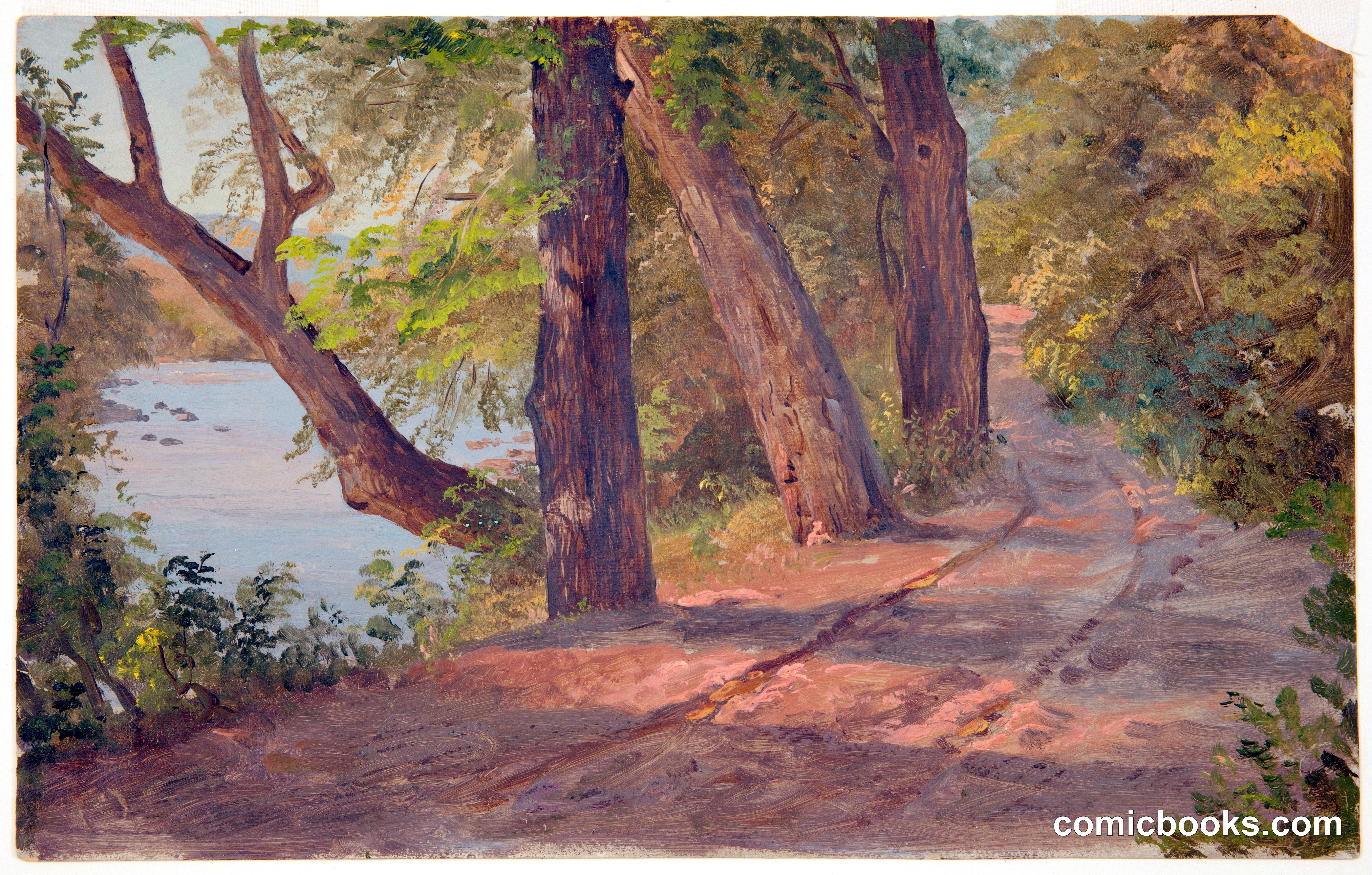 Lake Road at Olana