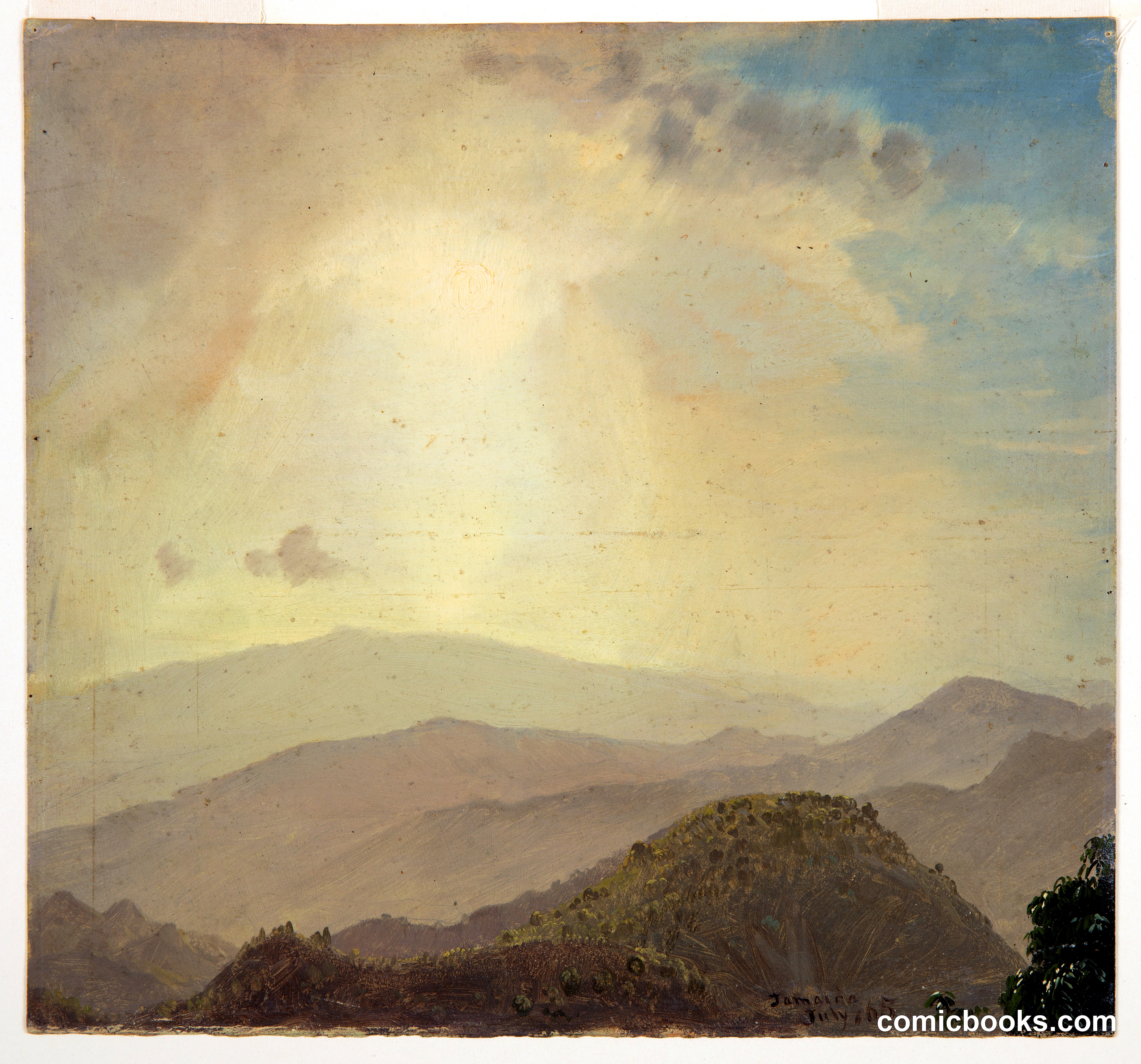 Hilltop at Sunset, Jamaica