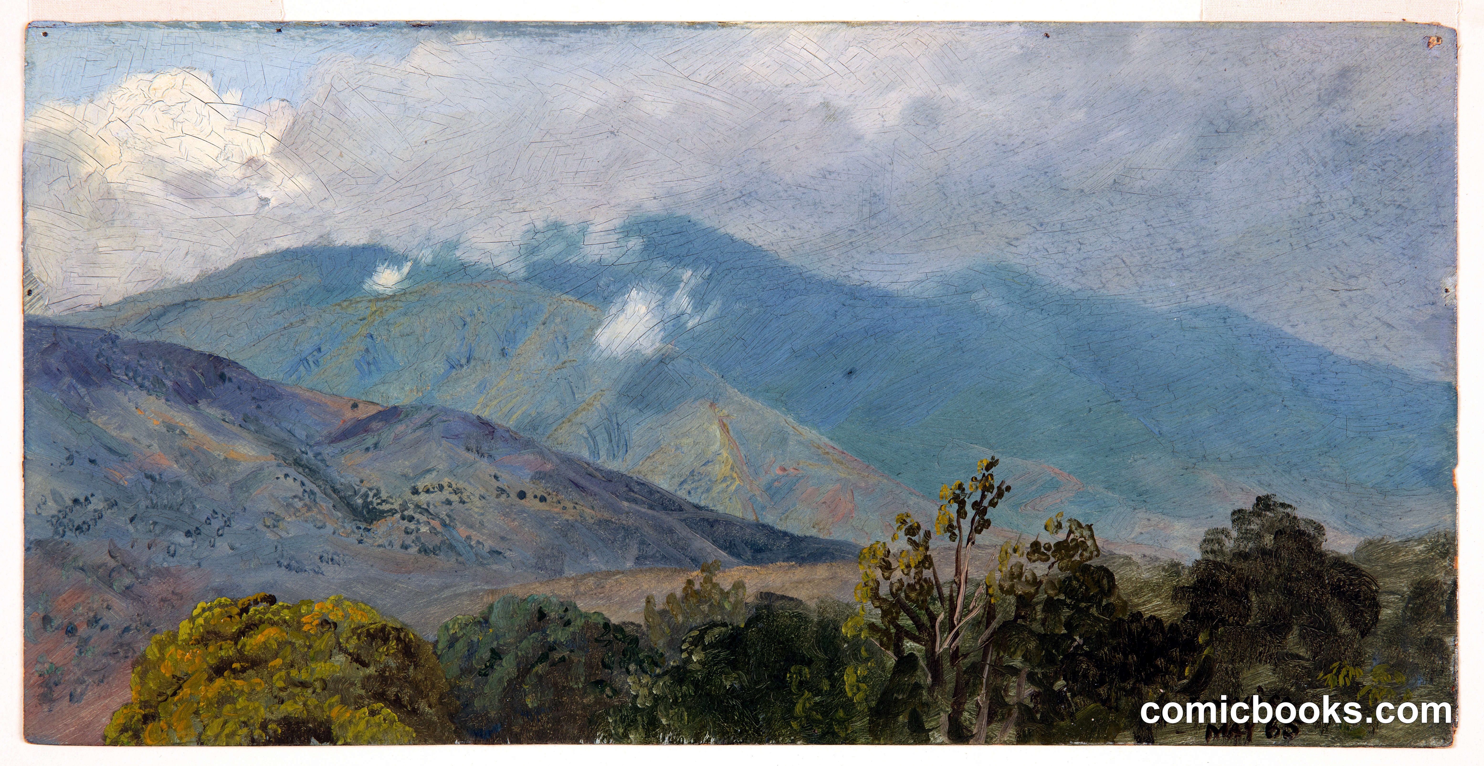 Blue Mountains near Kingston, Jamaica