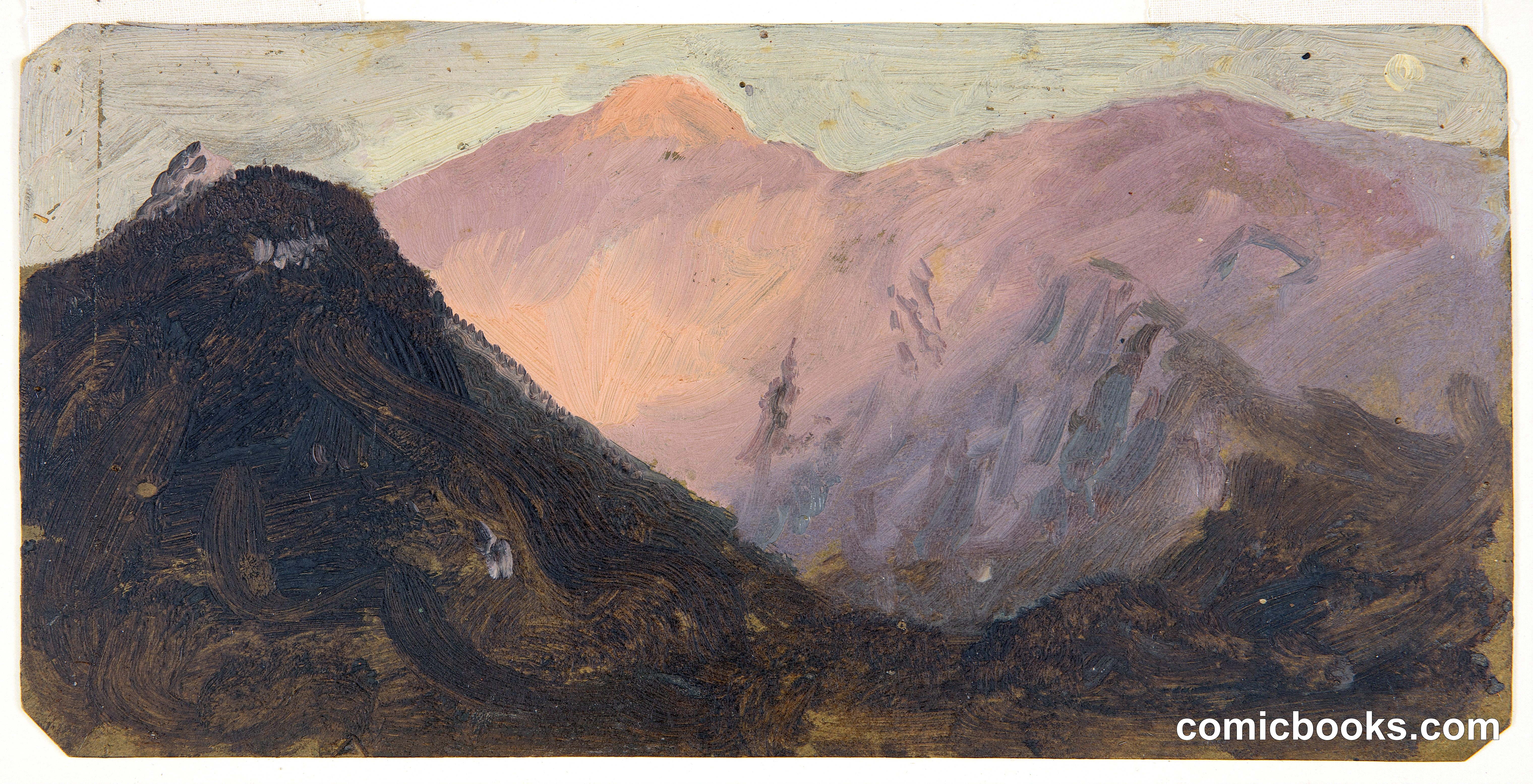 Mountains at Sunset