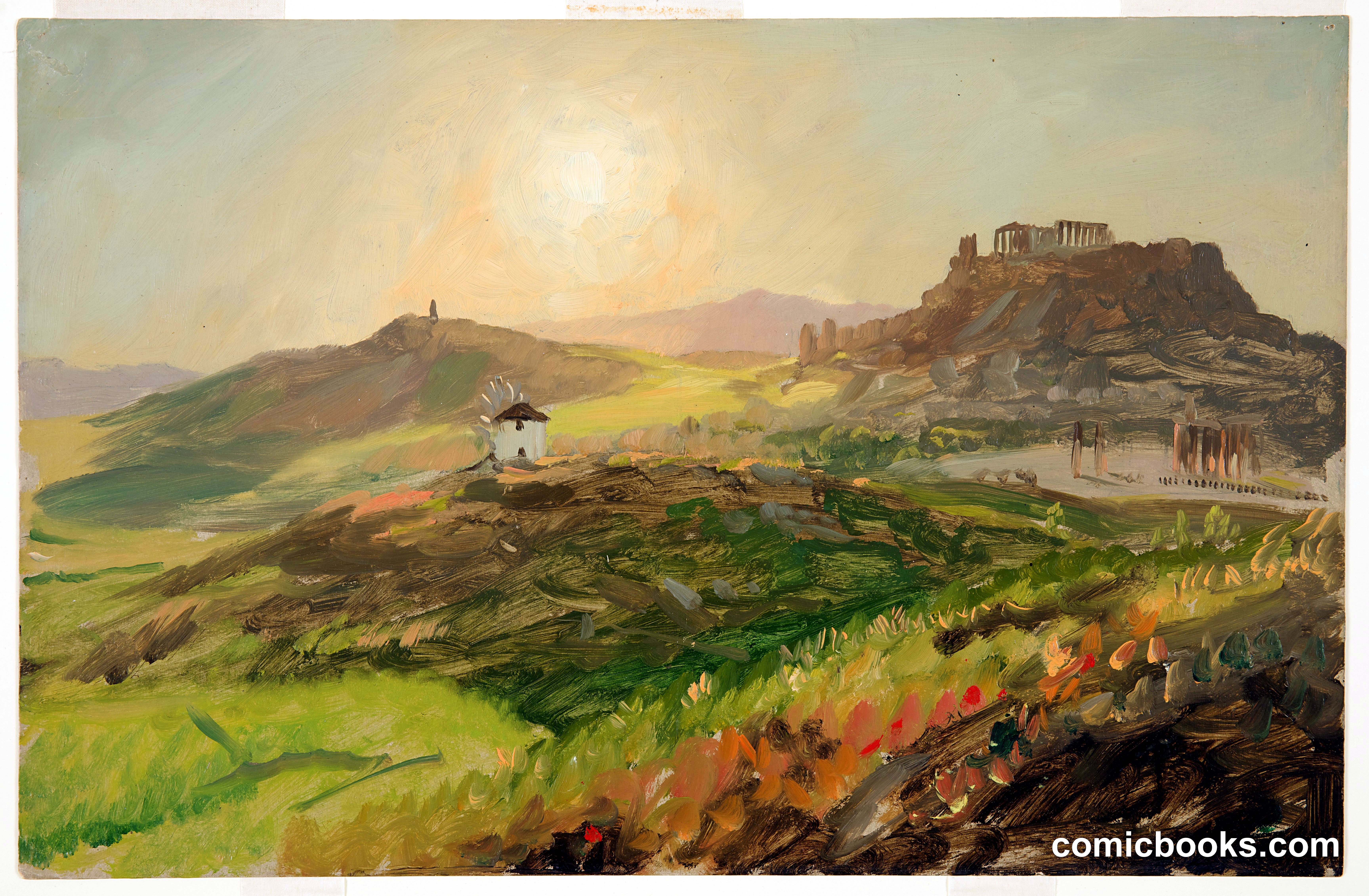 View of the Acropolis, Athens