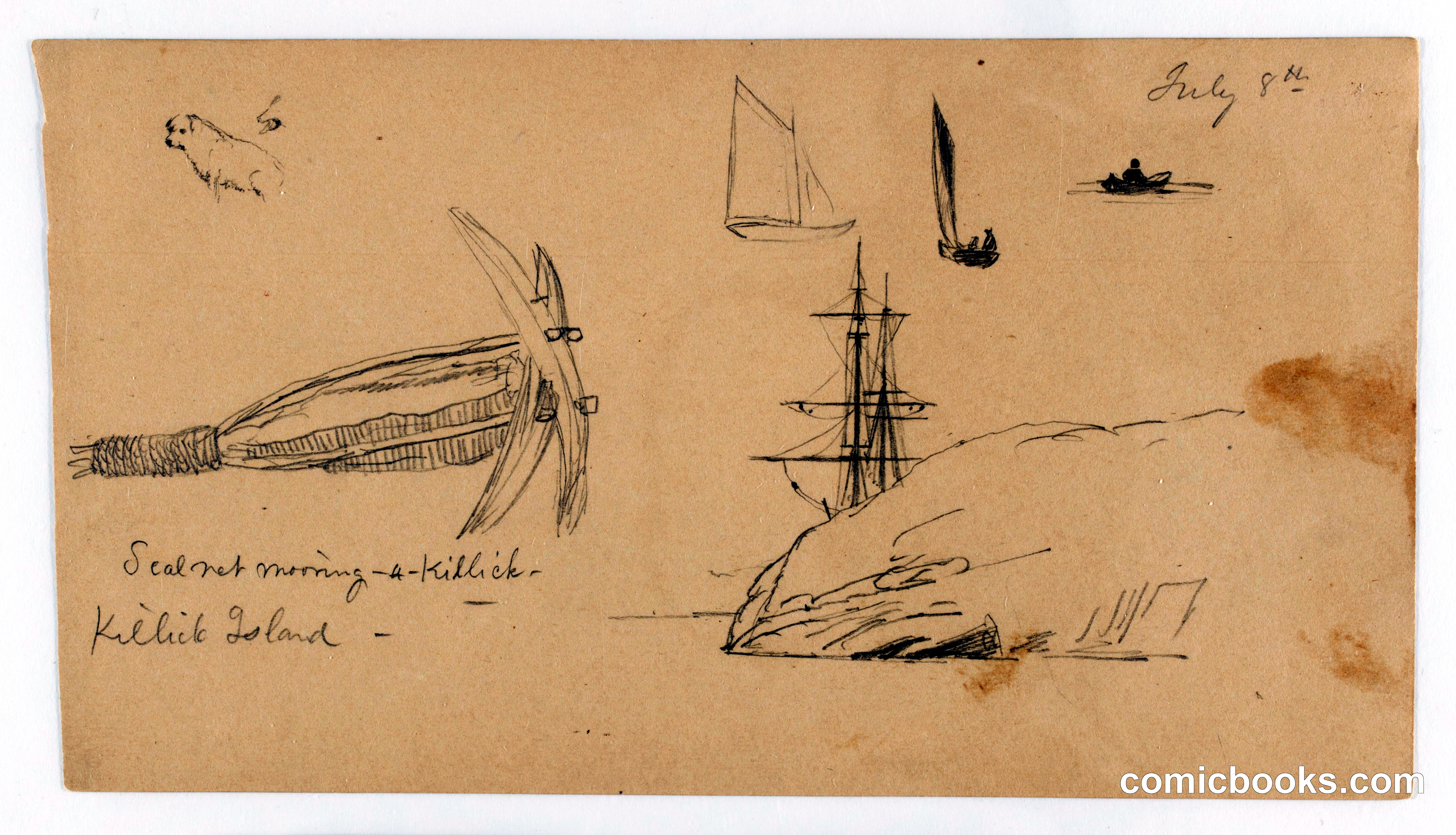 Sketches from Killick Island, Canada