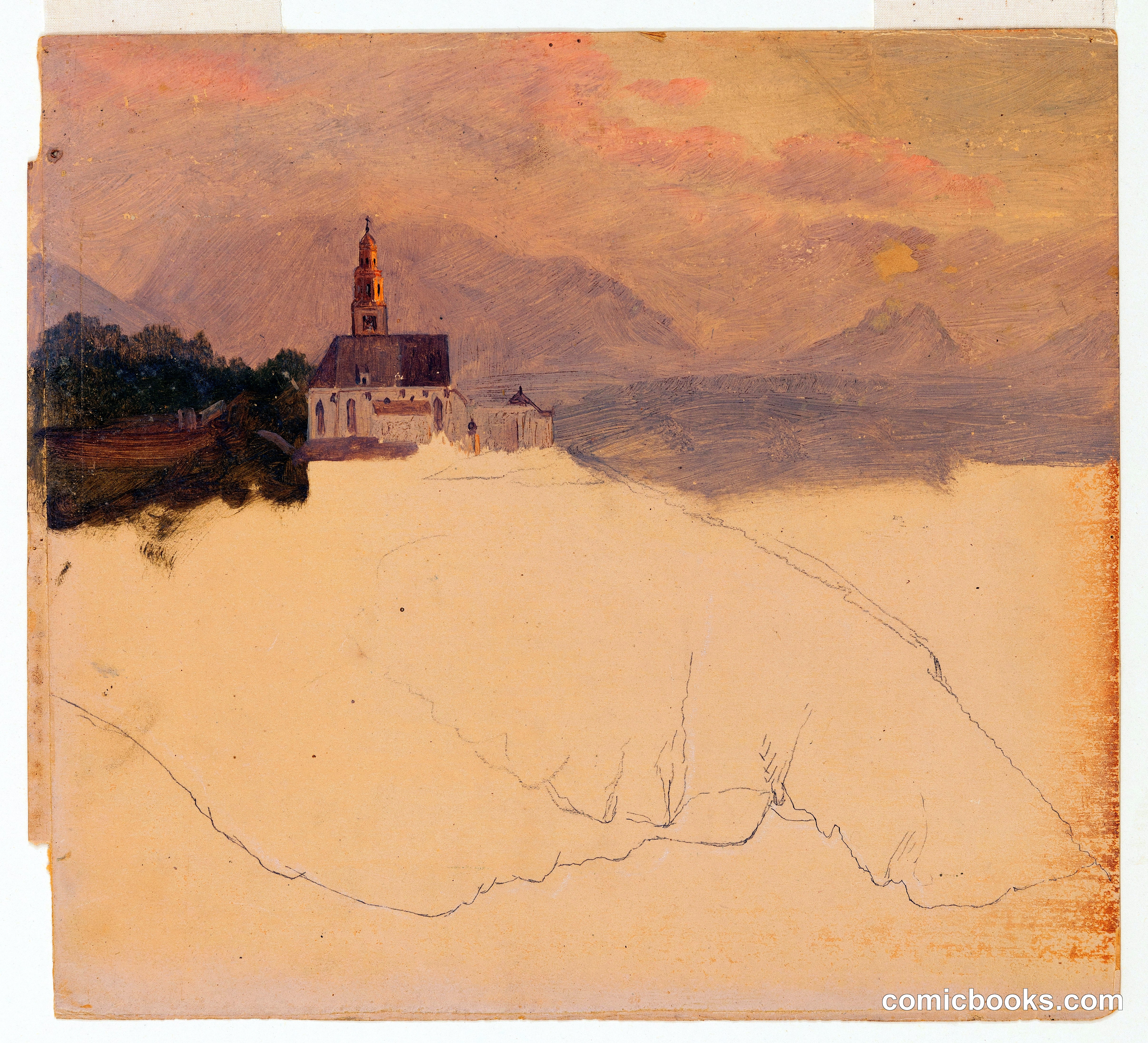 Church in the Bavarian Alps
