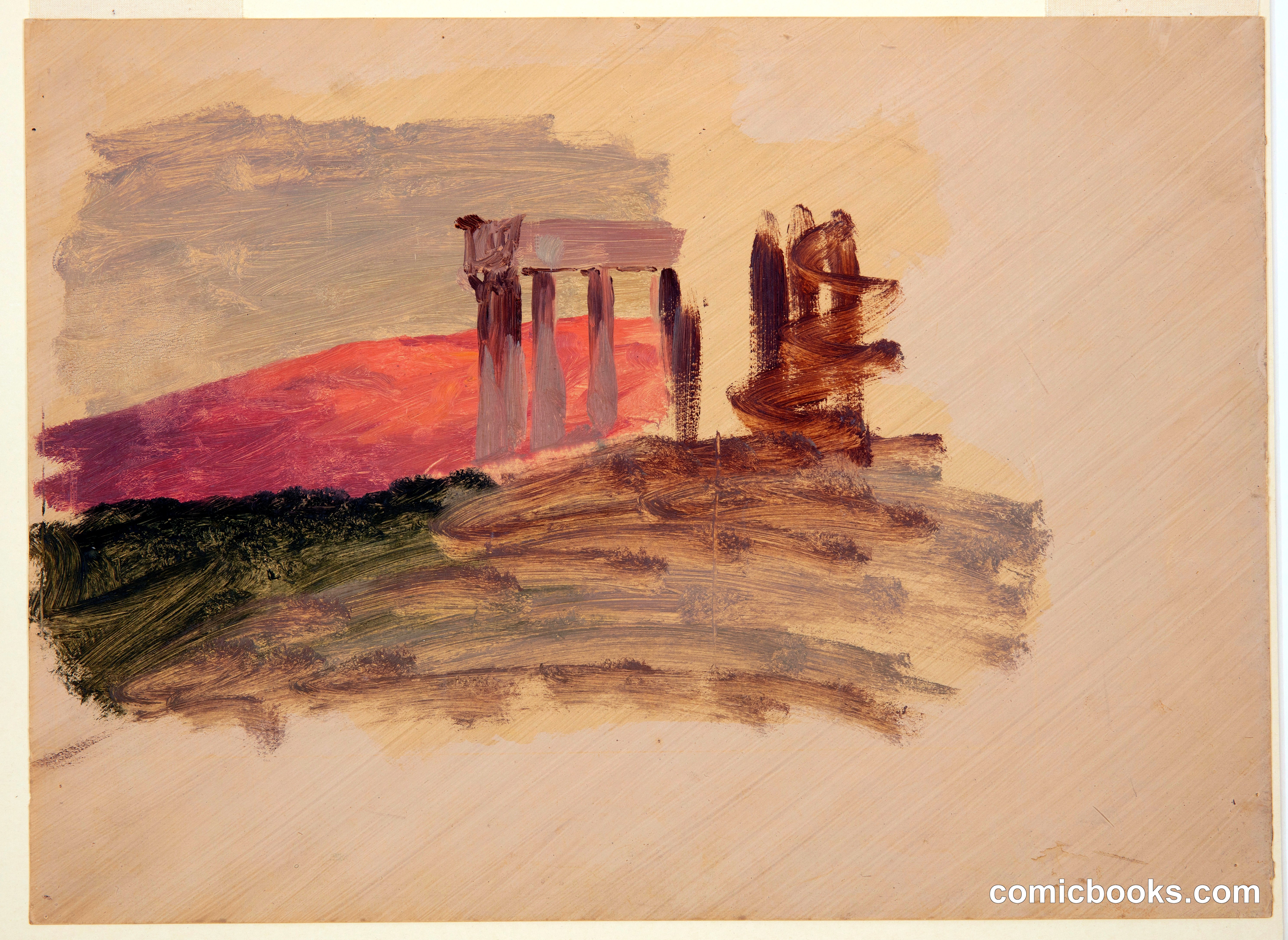 Temple of Apollo in Corinth, Greece