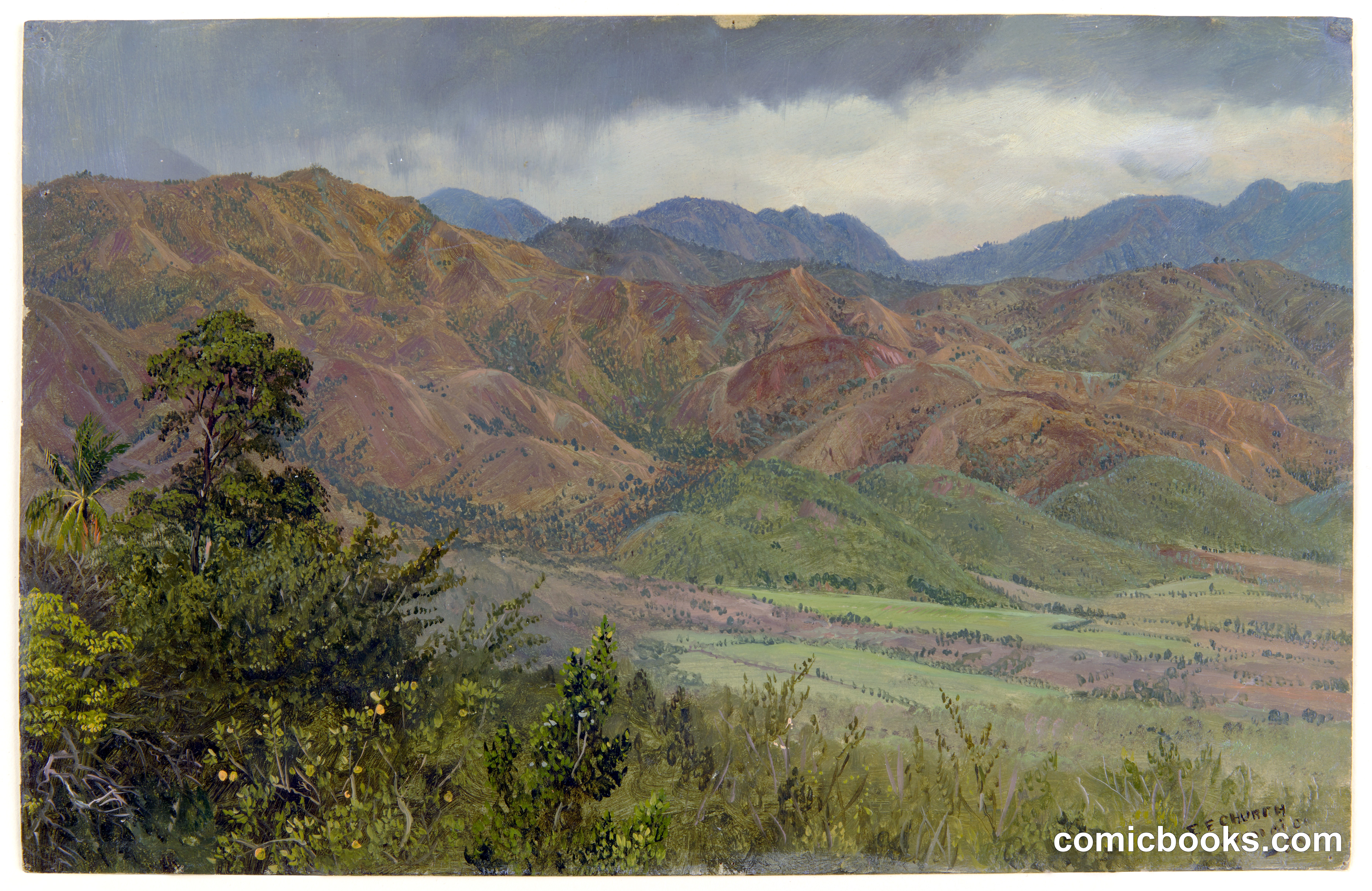 The Red Hills near Kingston, Jamaica