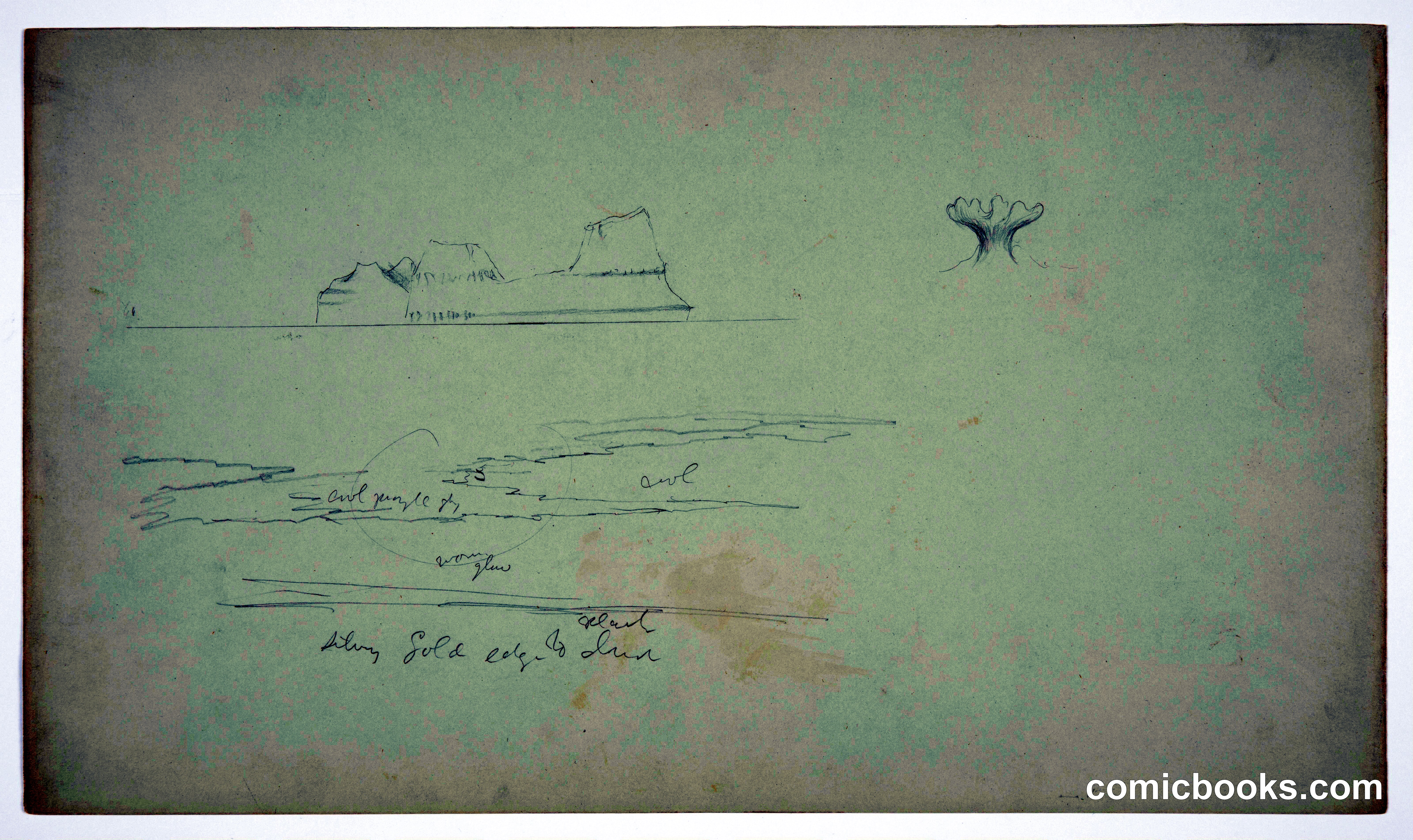 Sketches at Sea near Newfoundland and Labrador, Canada