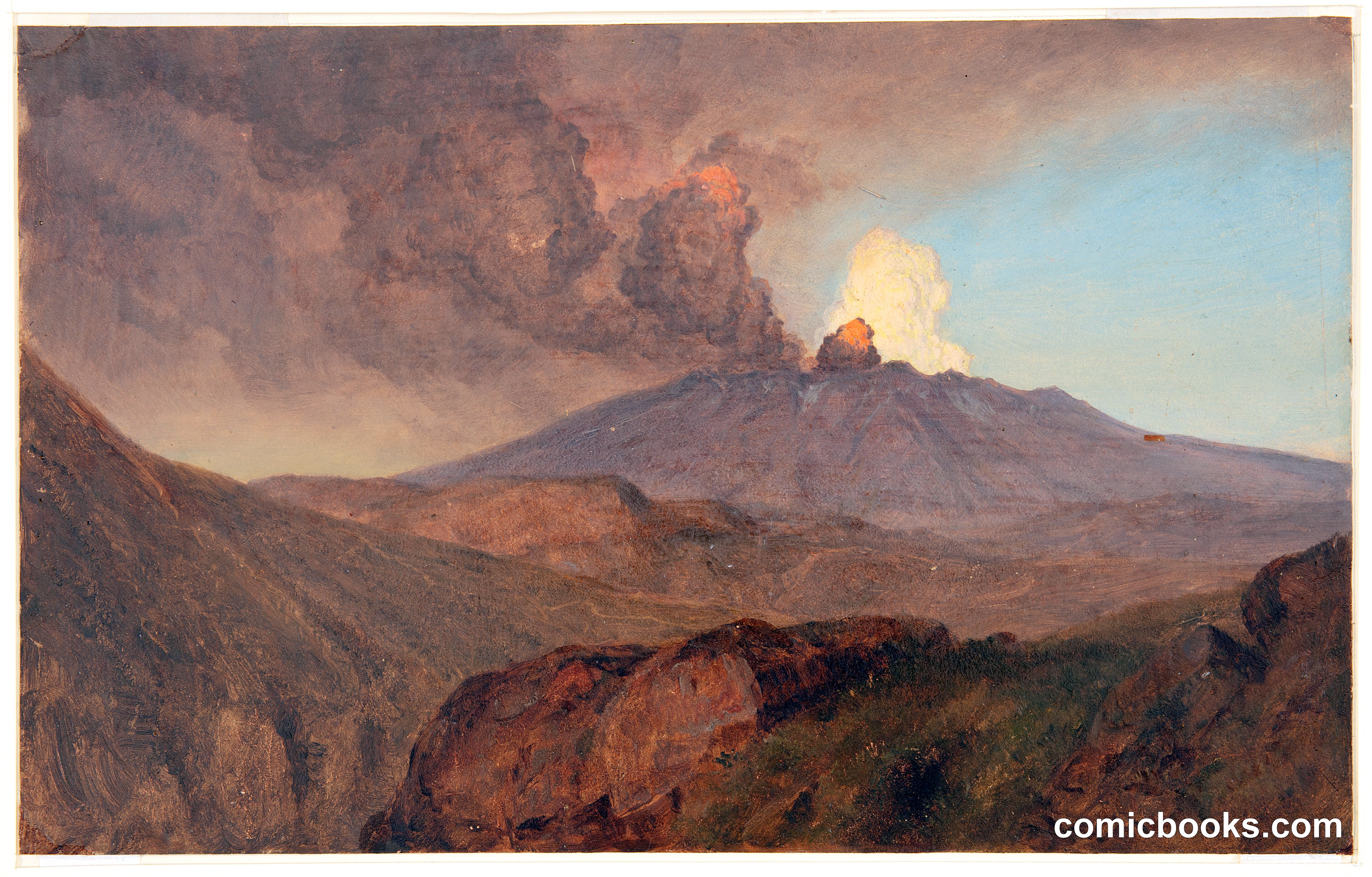Sangay Erupting, Ecuador