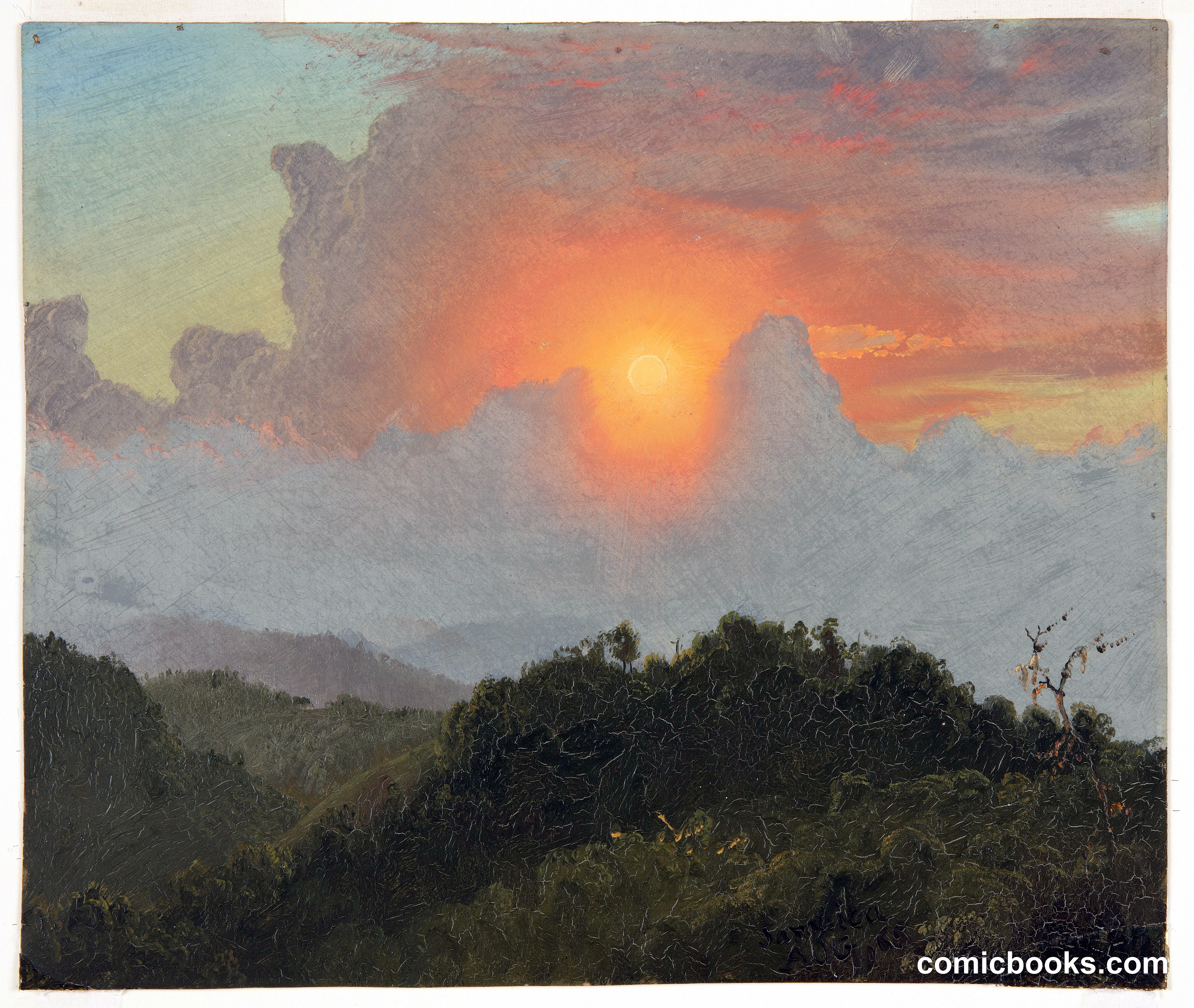 Clouds at Sunset, Jamaica