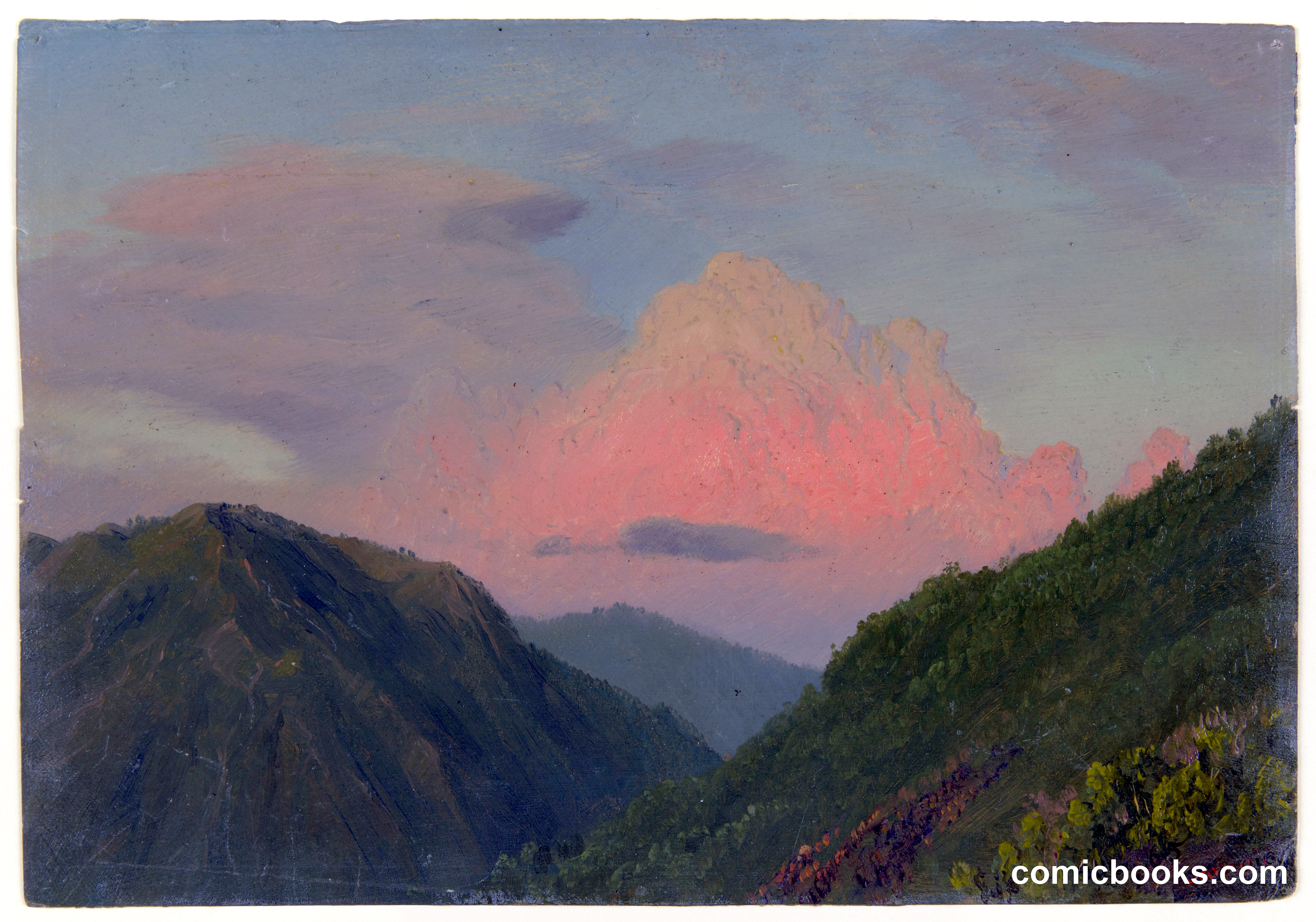 Sunset over Hilltops, Jamaica