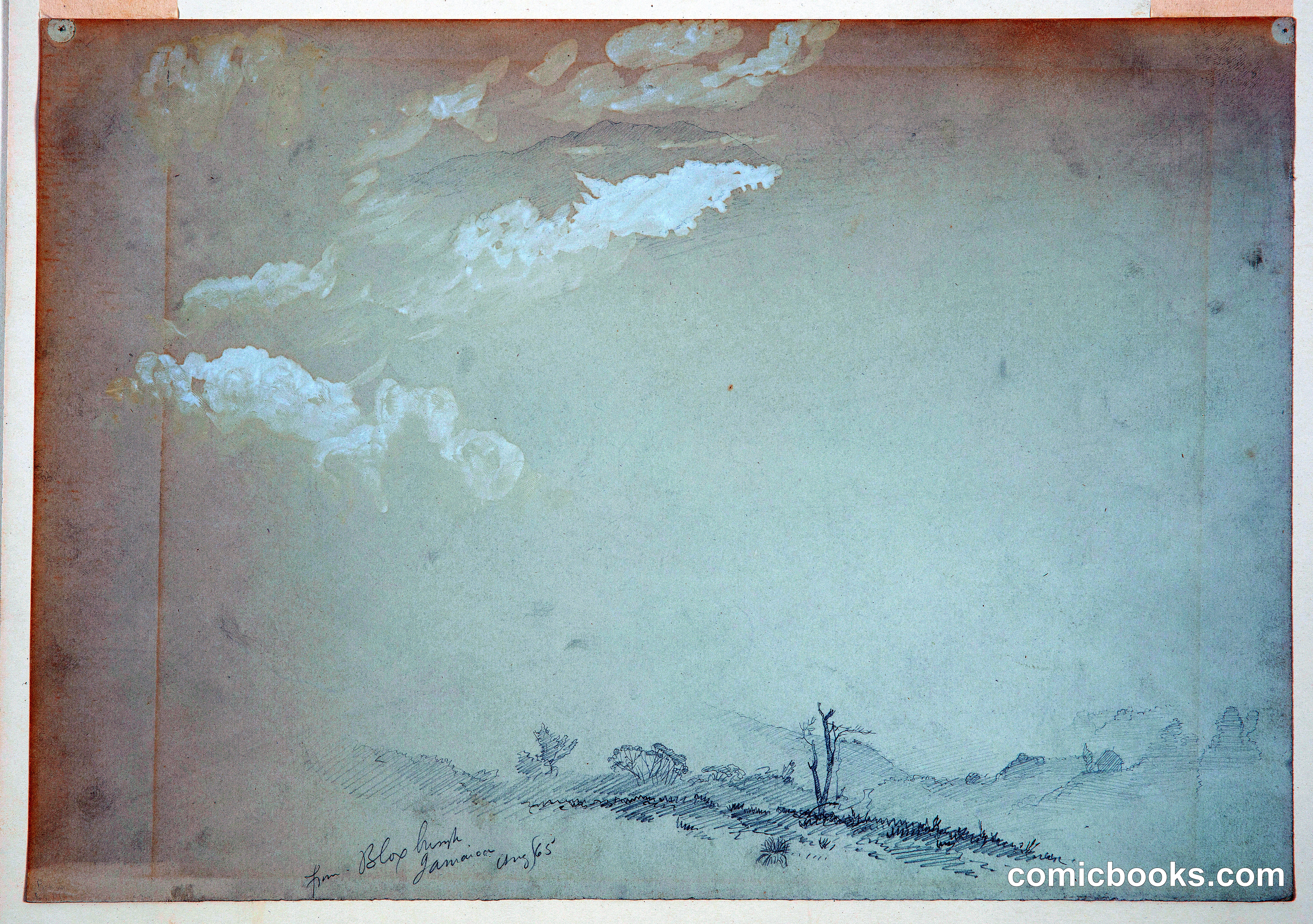 The Blue Mountains, from Bloxburgh, Jamaica