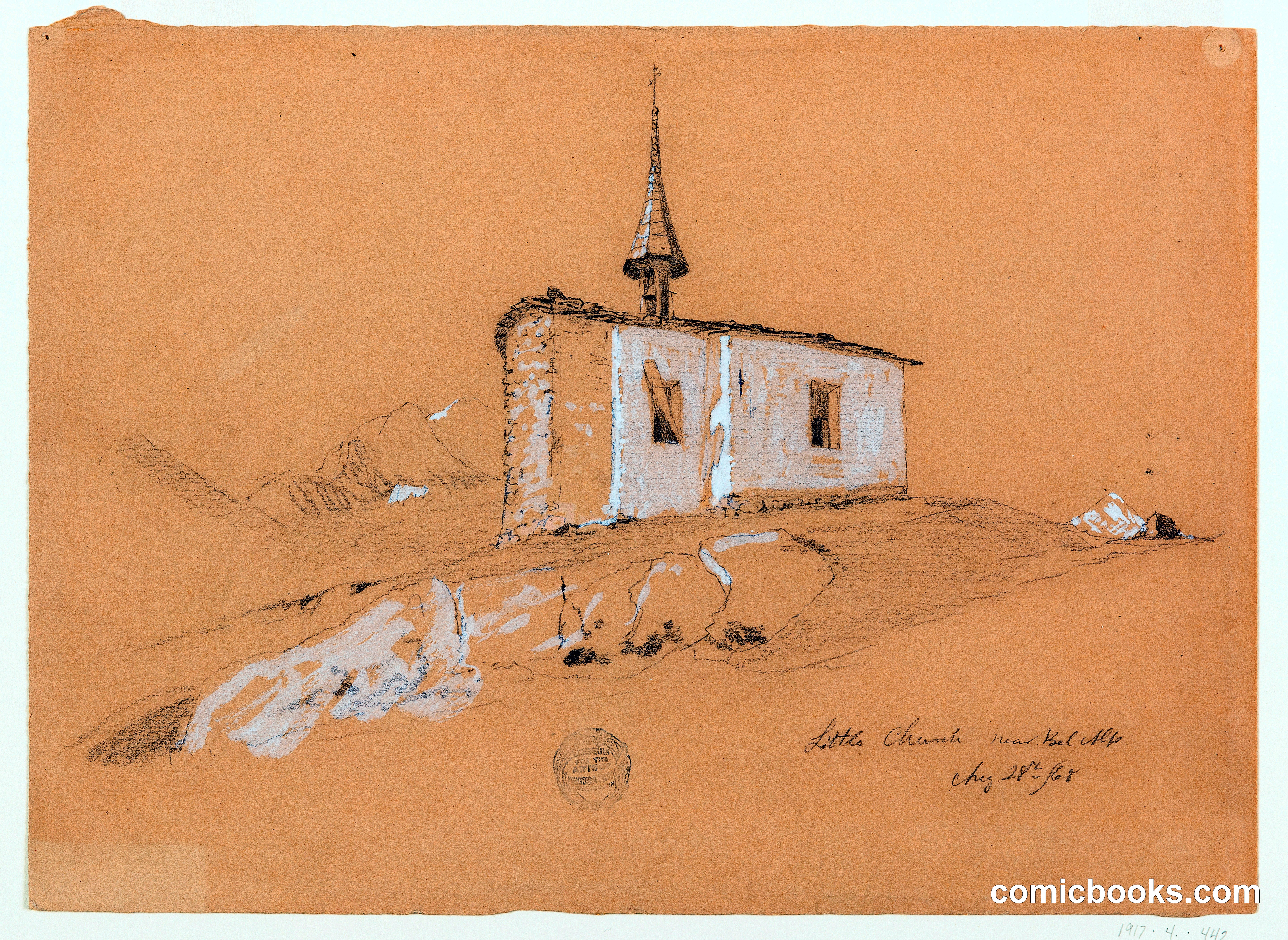 Little Church near Bel Alp, Switzerland