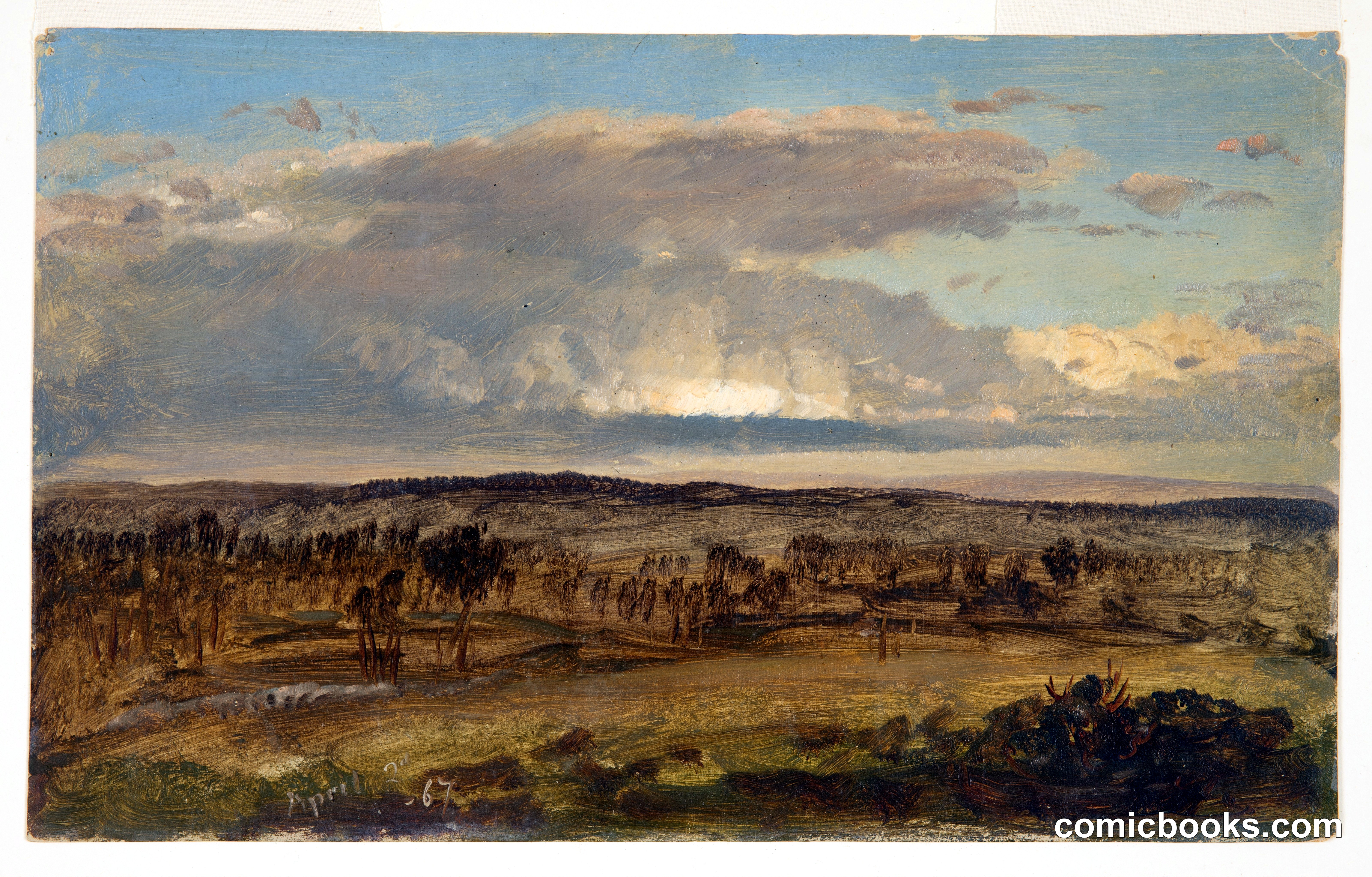View from Long Hill, Hudson, New York