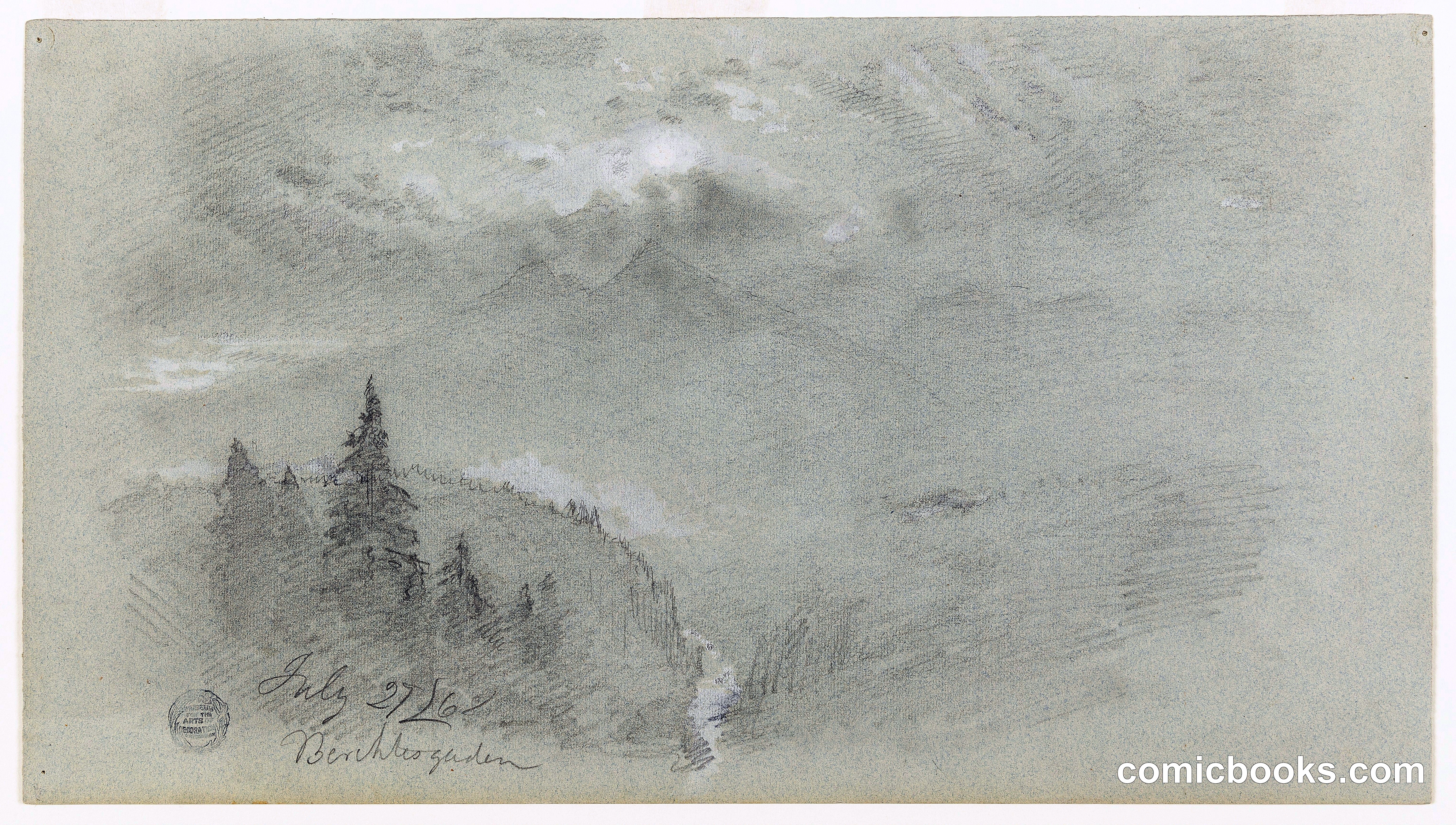 Moonlight over the Watzmann, Bavaria