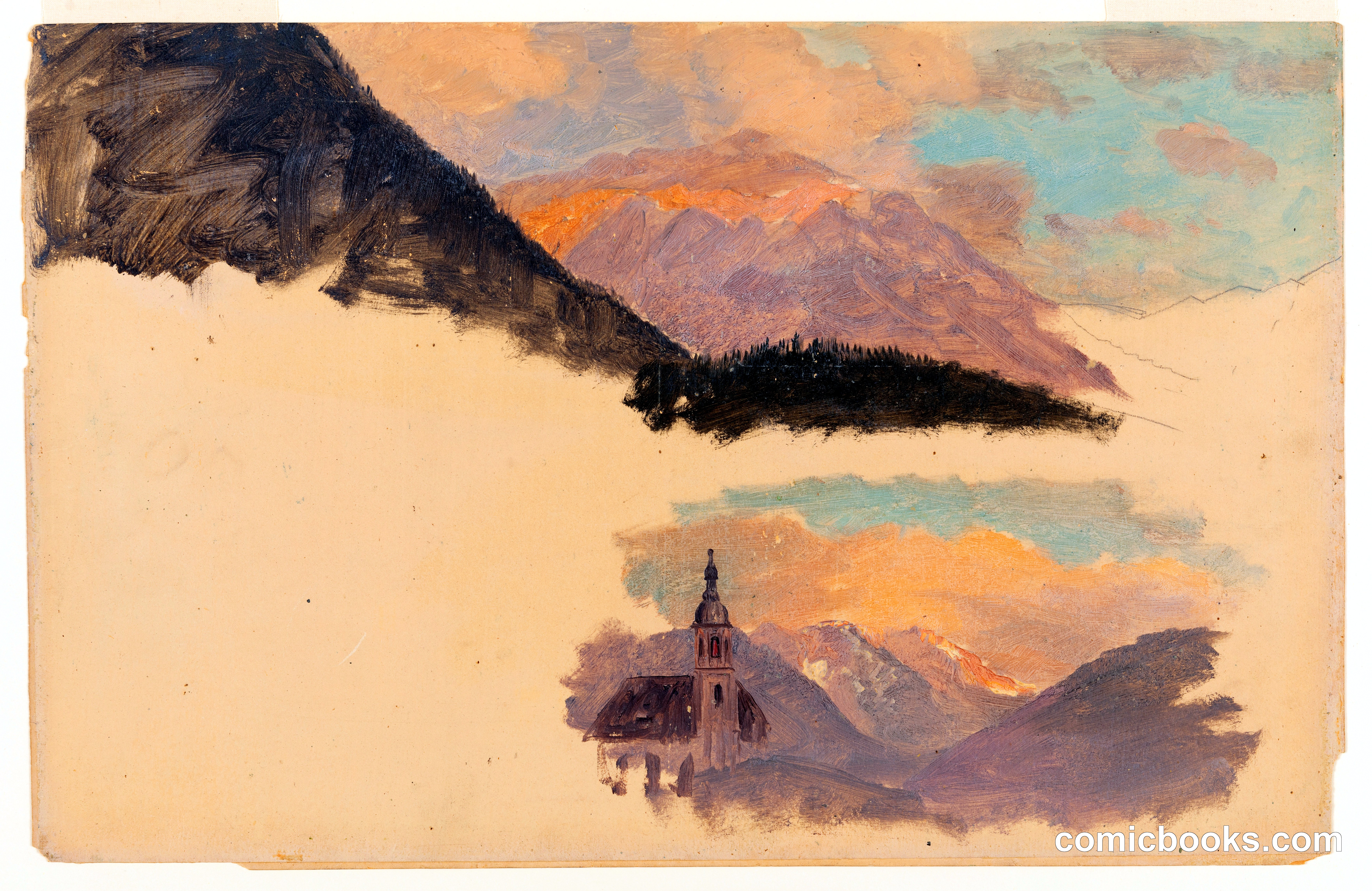 Mountains near Berchtesgaden, Bavaria (Germany)