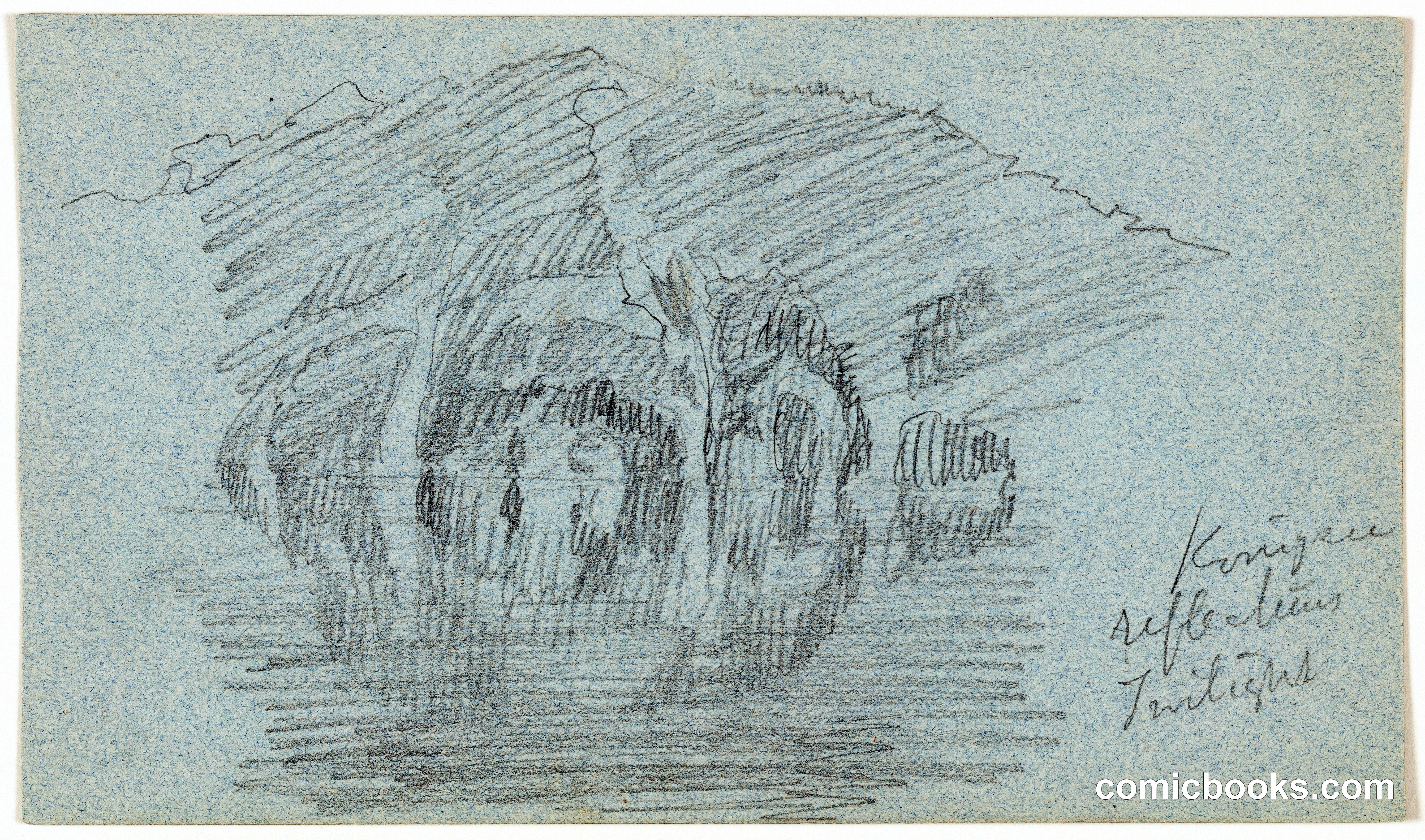 Reflections on the Königssee at Twilight