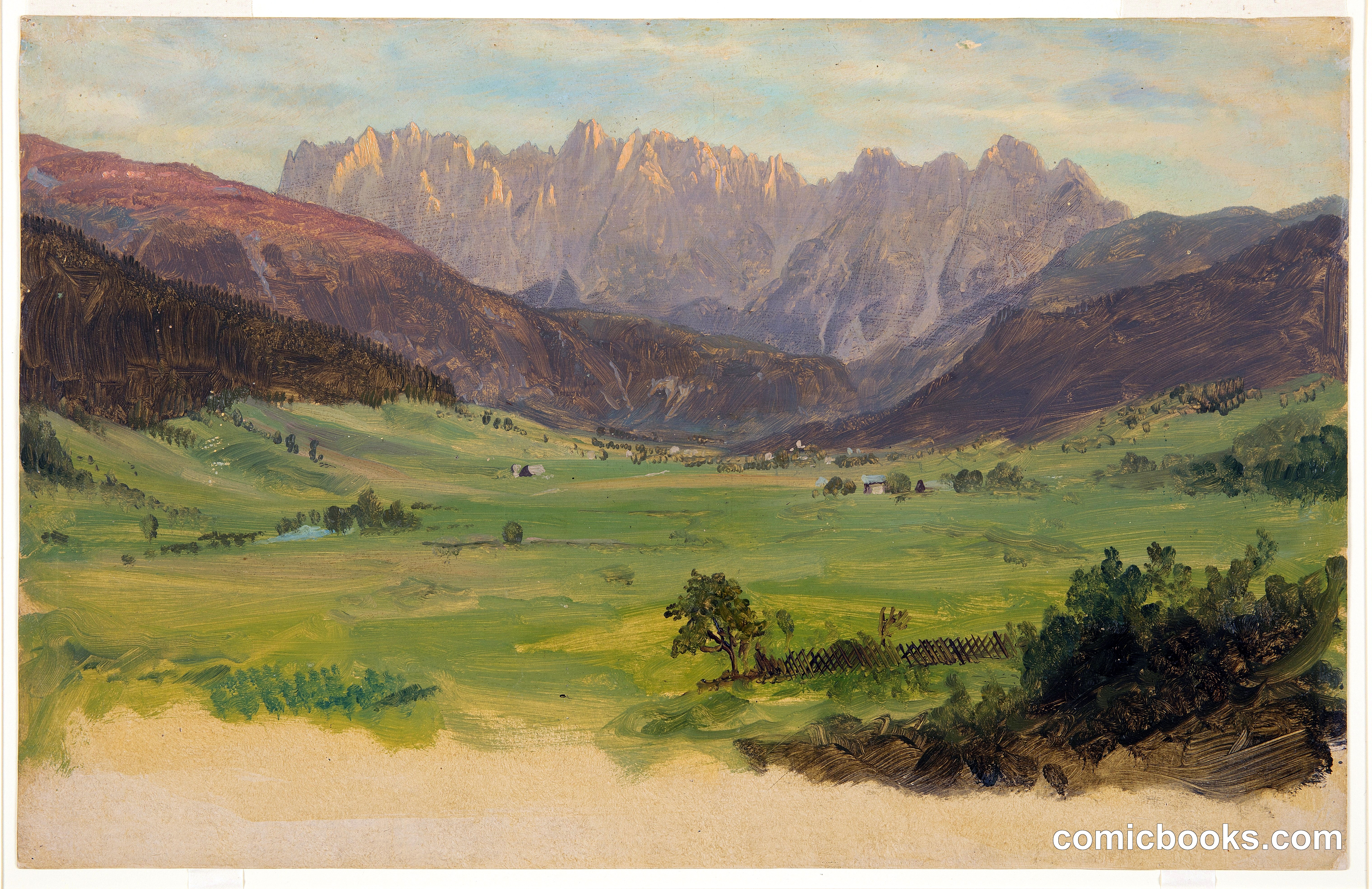 Reiter Alpe from Ramsau bei Berchtesgaden, Bavaria