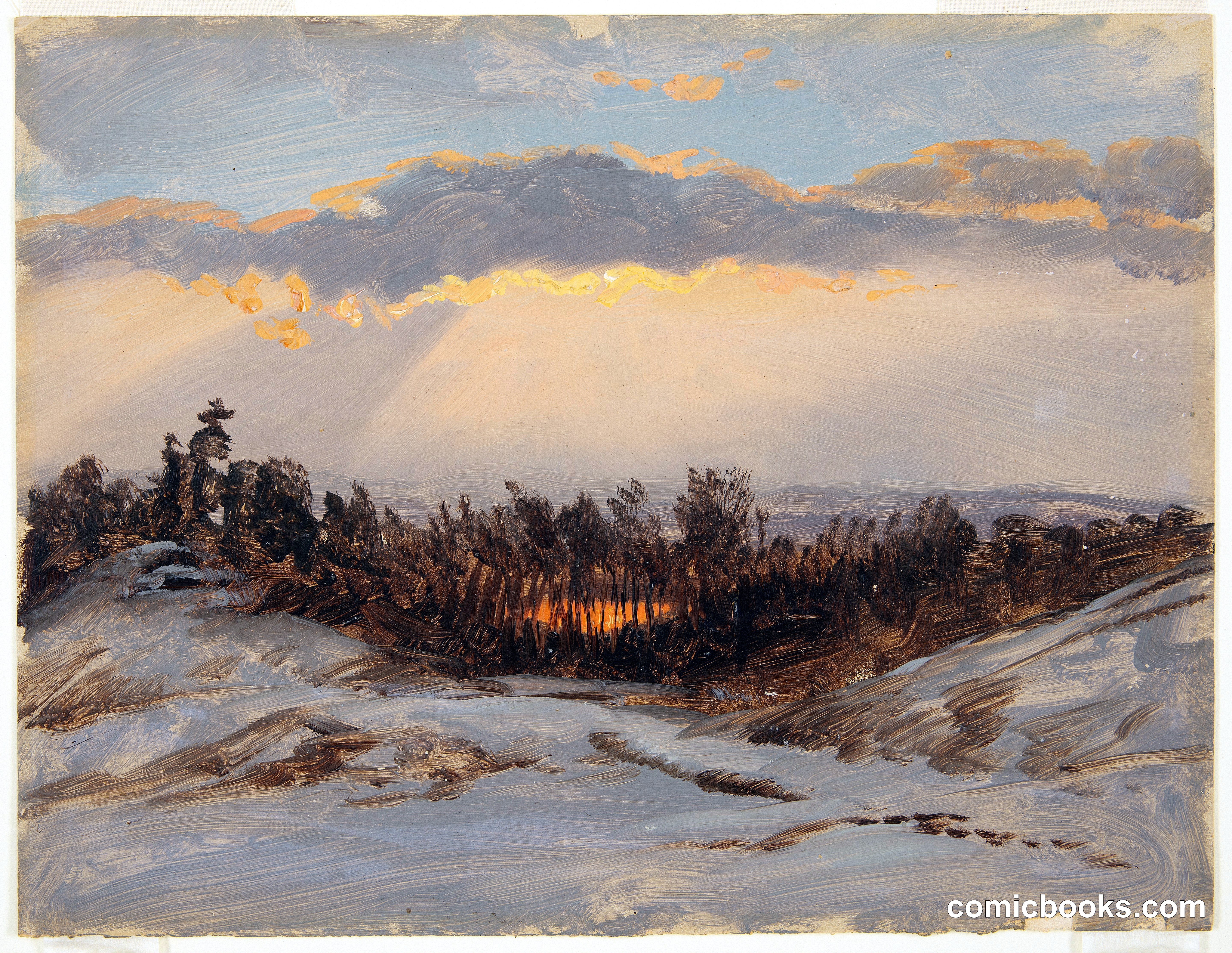 Winter at the Farm, Hudson, New York