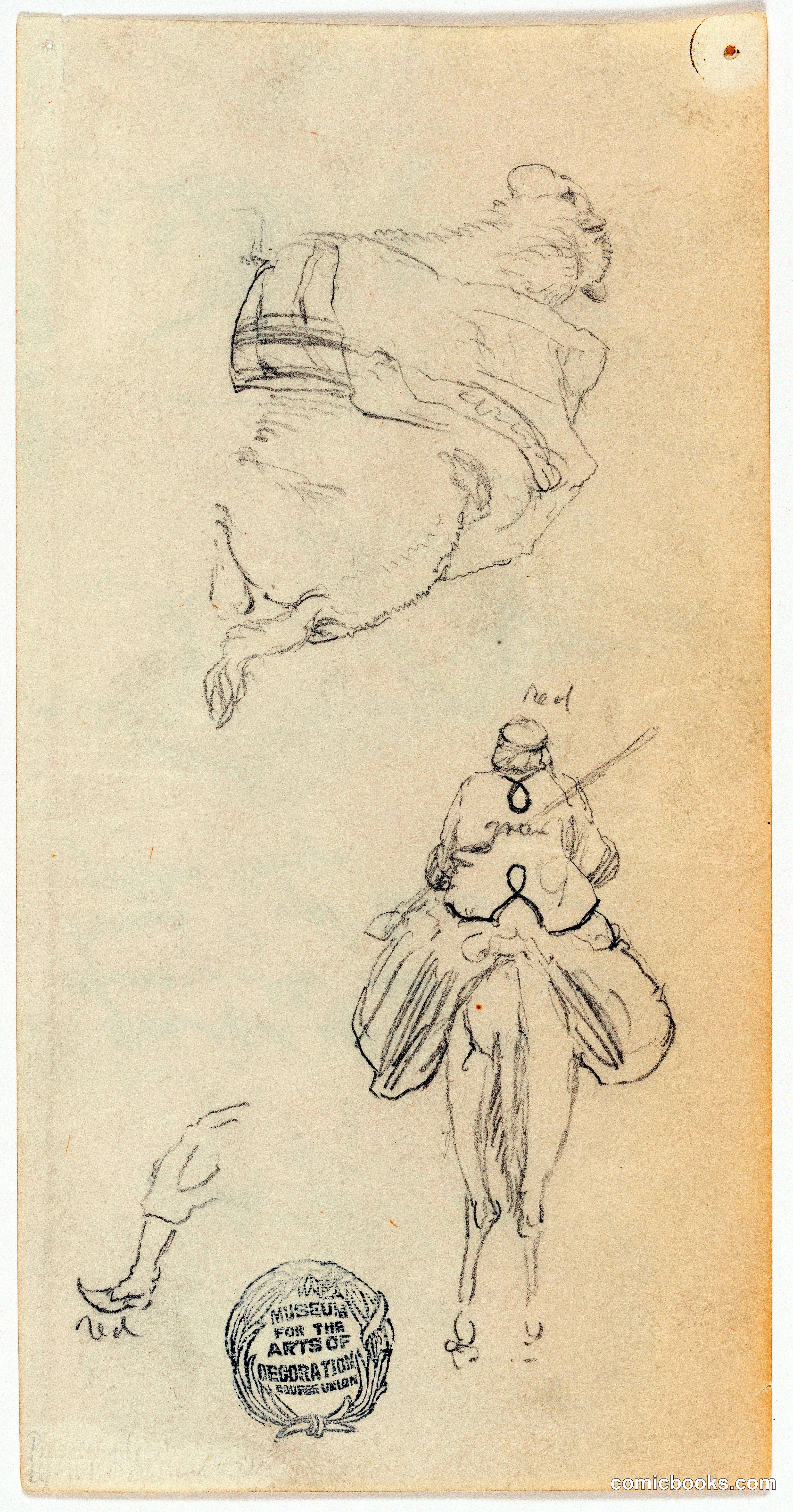 Sketches of Camels and Riders, Palestine