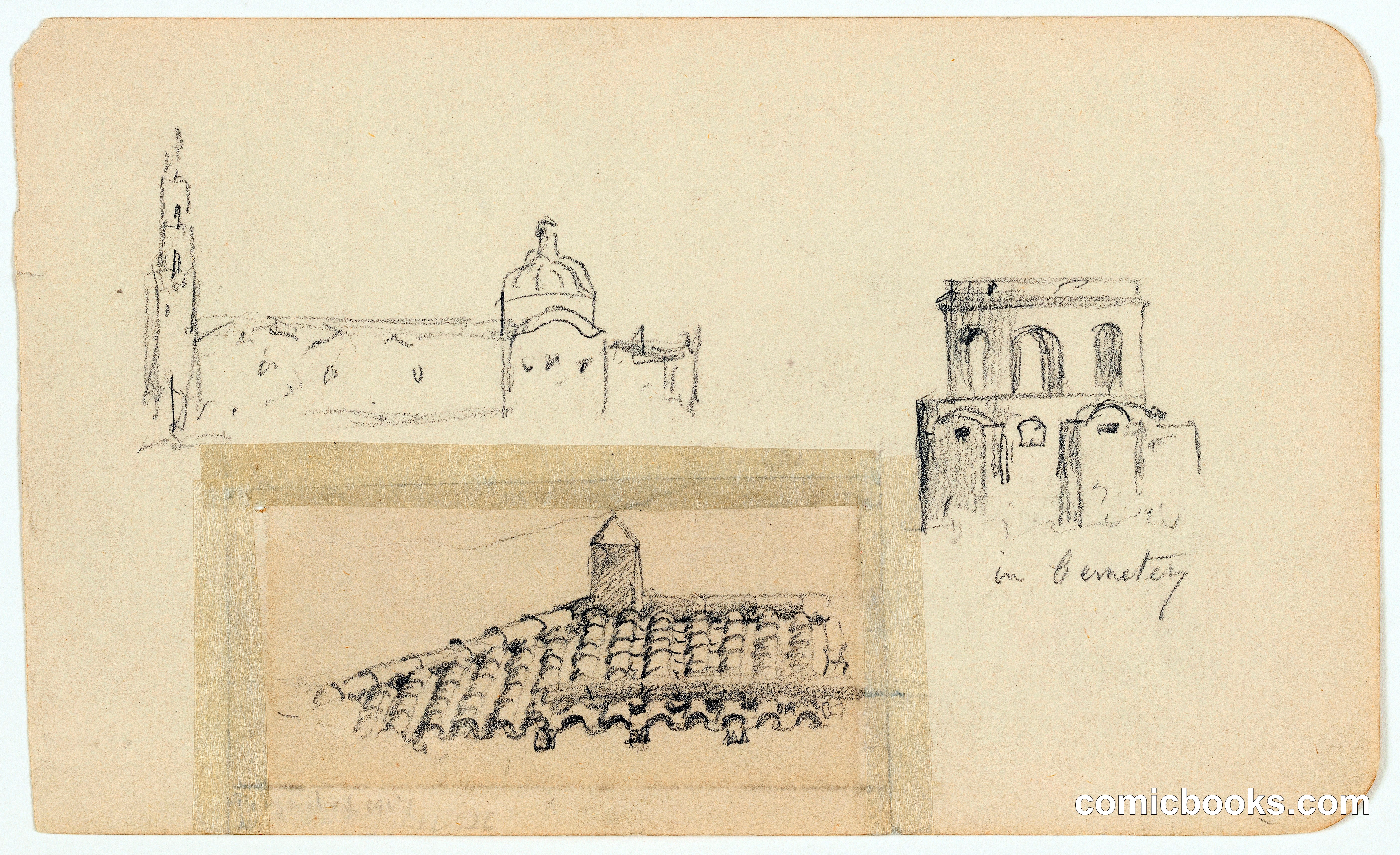 Architectural Sketches, Mexico