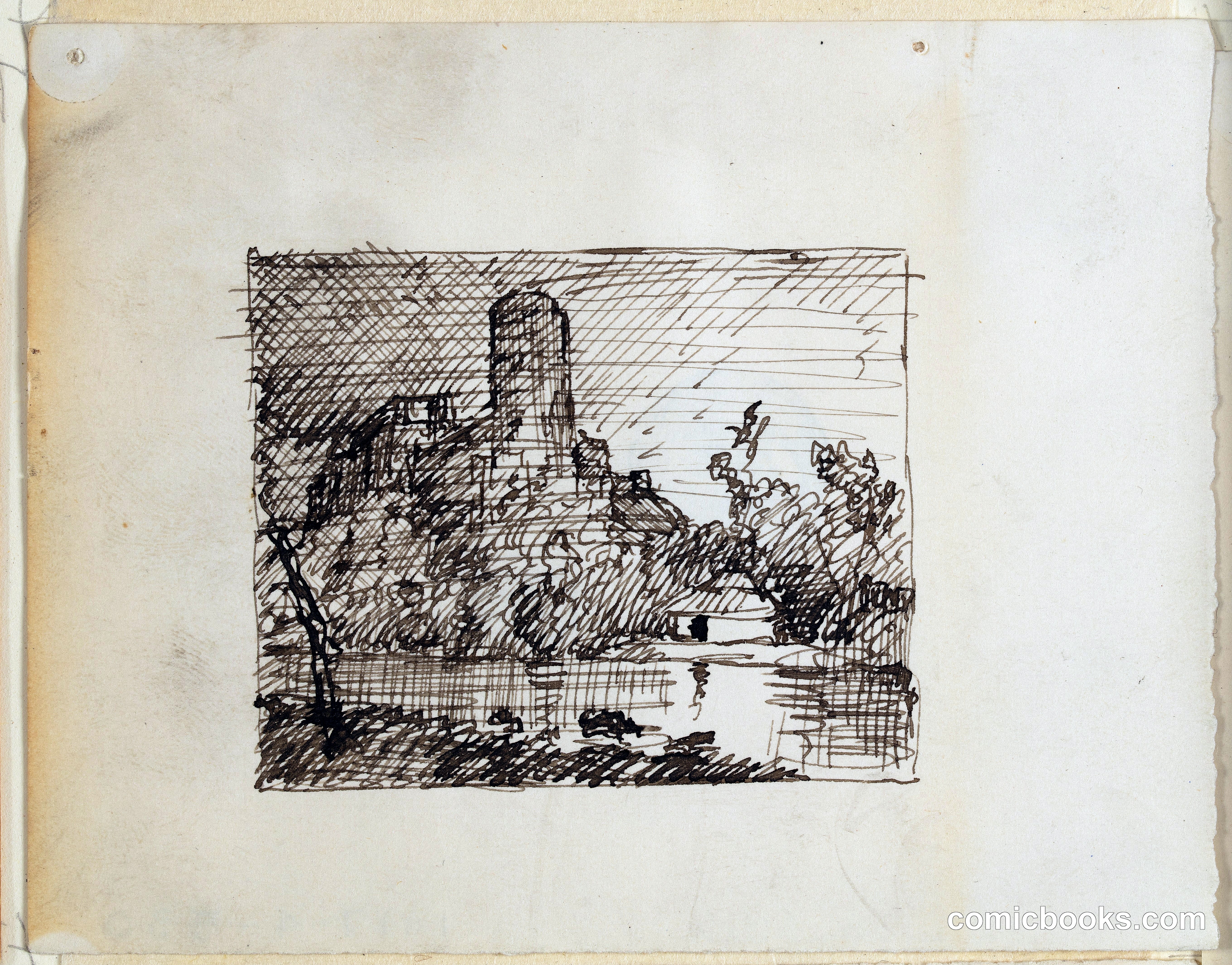 Imaginary Landscape with Castle