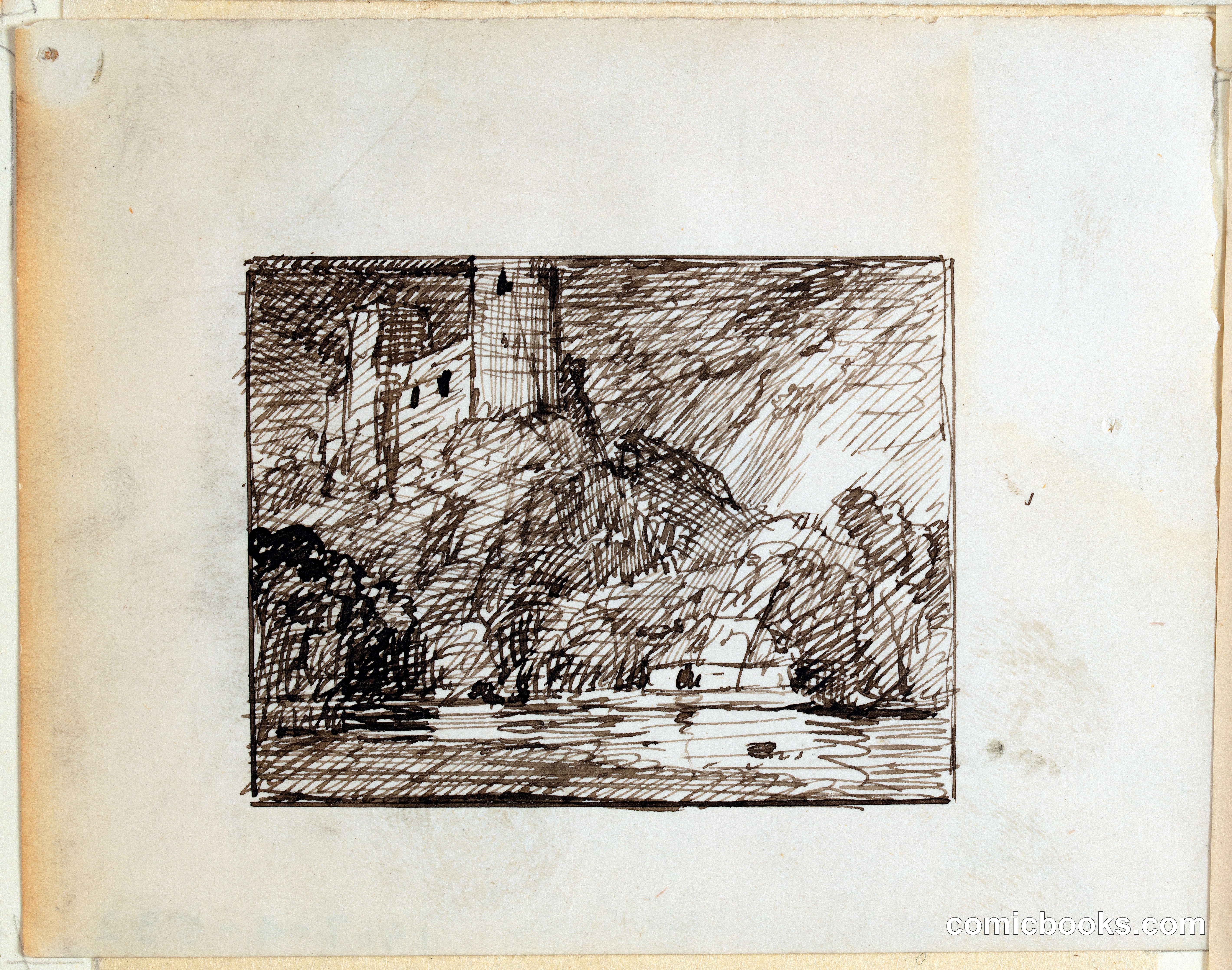 Imaginary Landscape with Castle