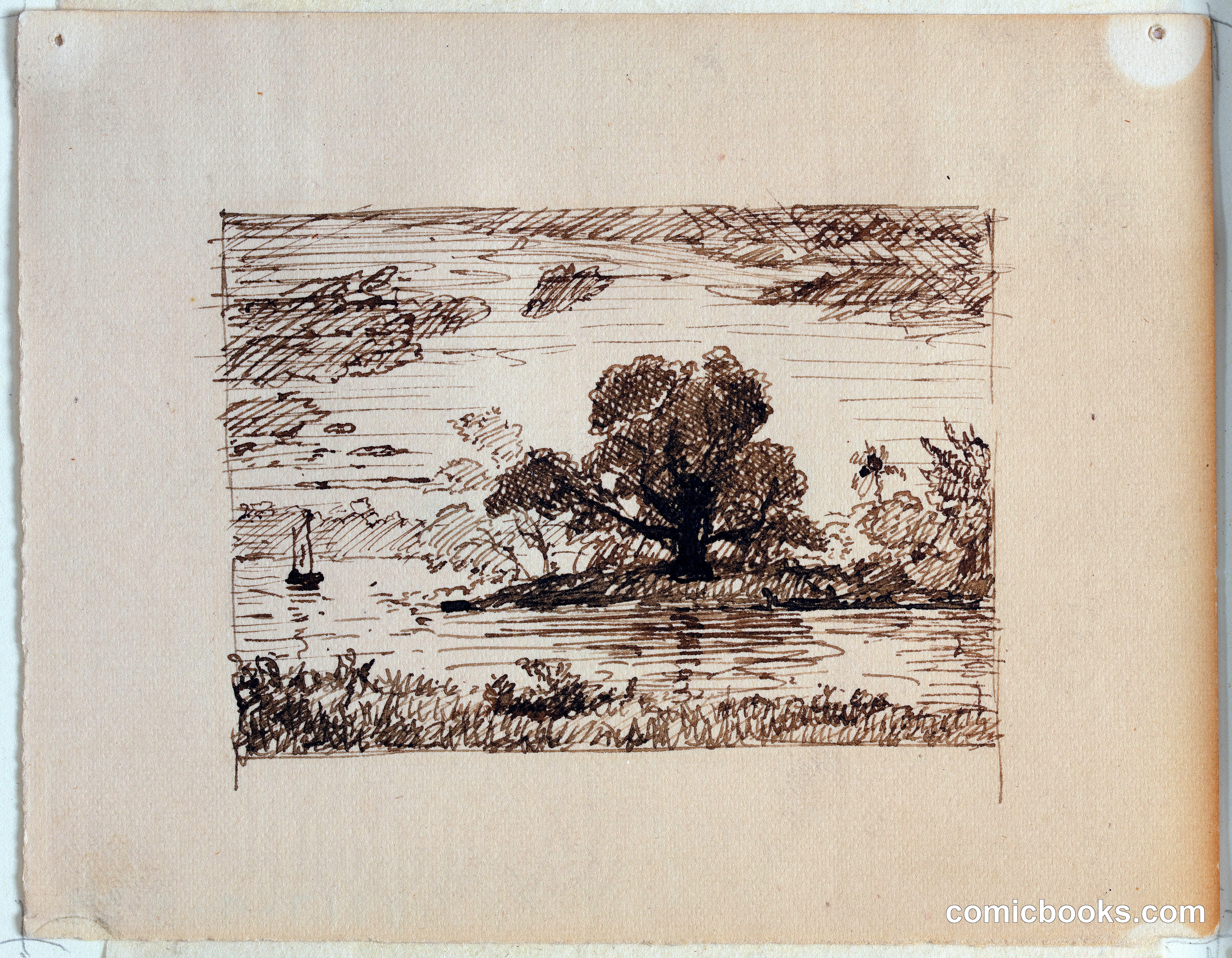 River Landscape Study