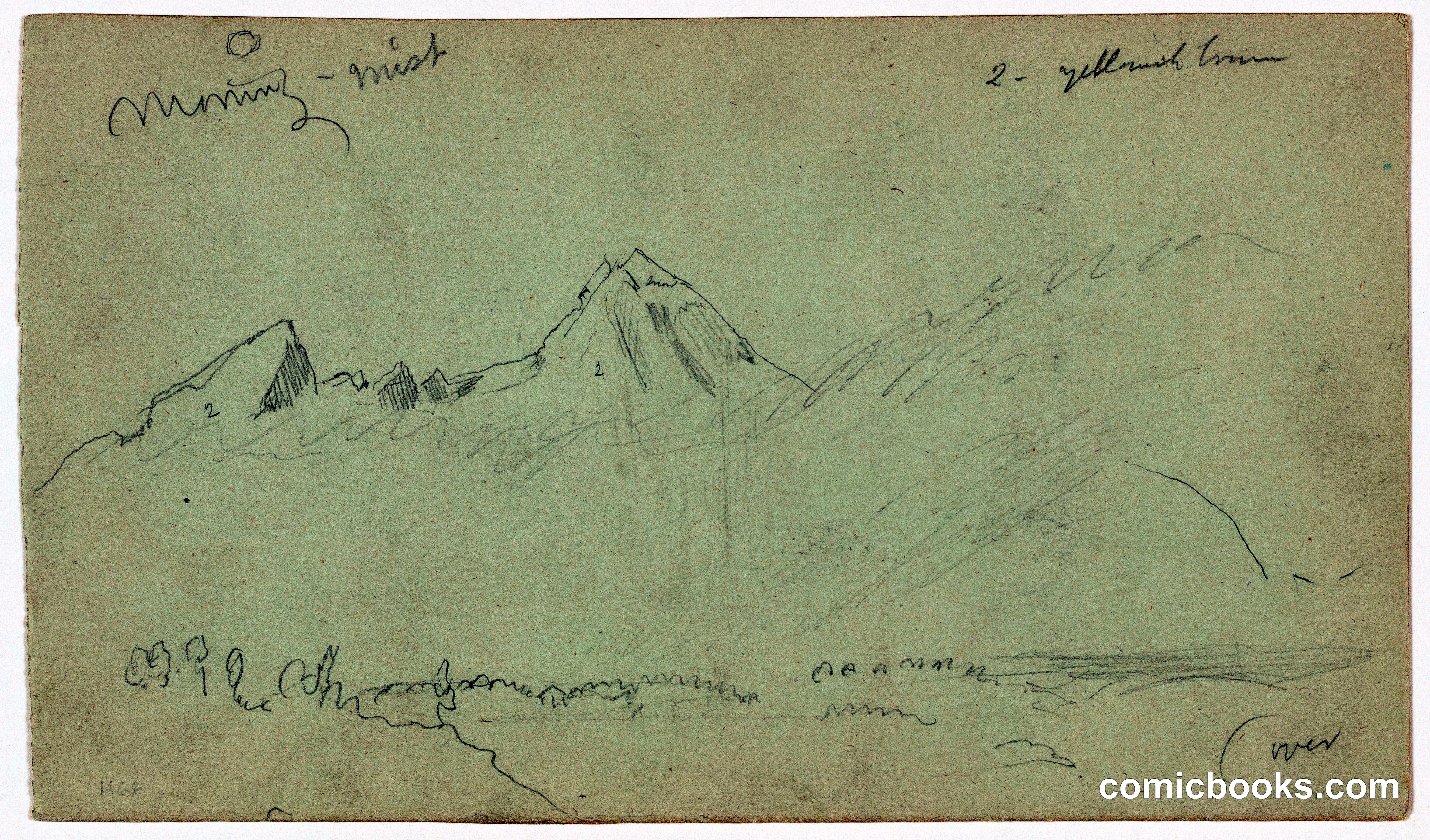 Mountain Study: Alpine Landscape