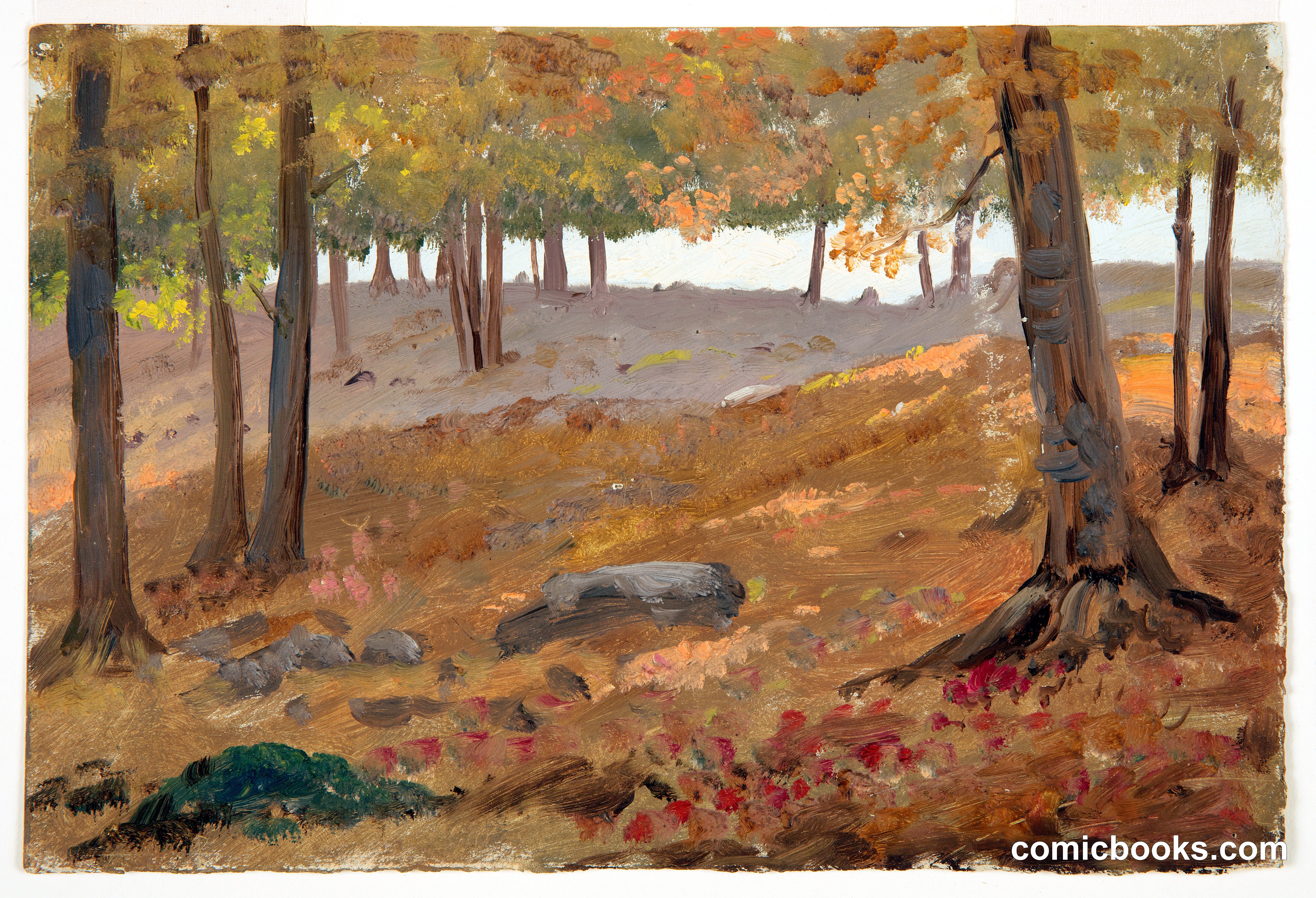 Woods in Autumn