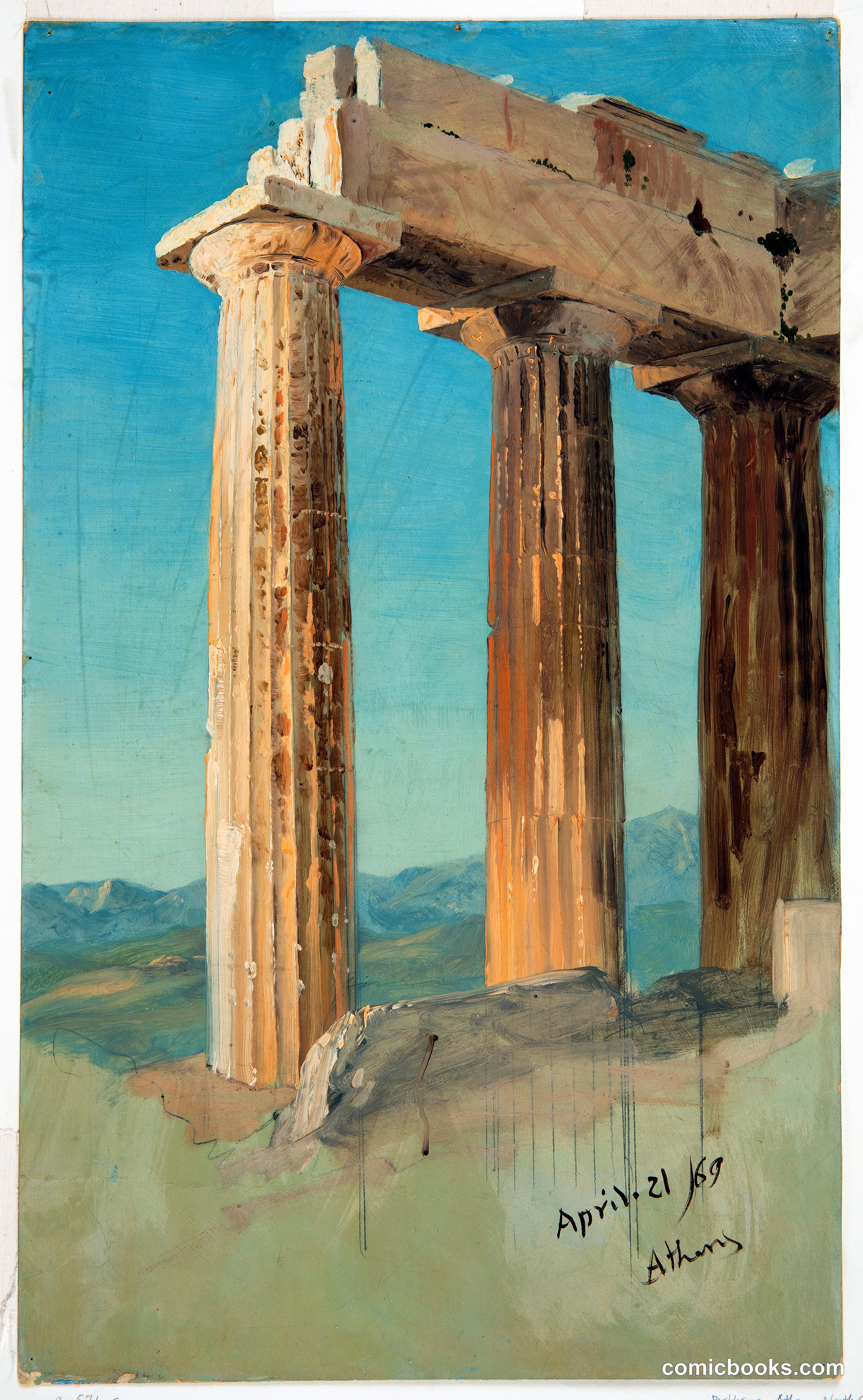 Columns of the Parthenon, Athens