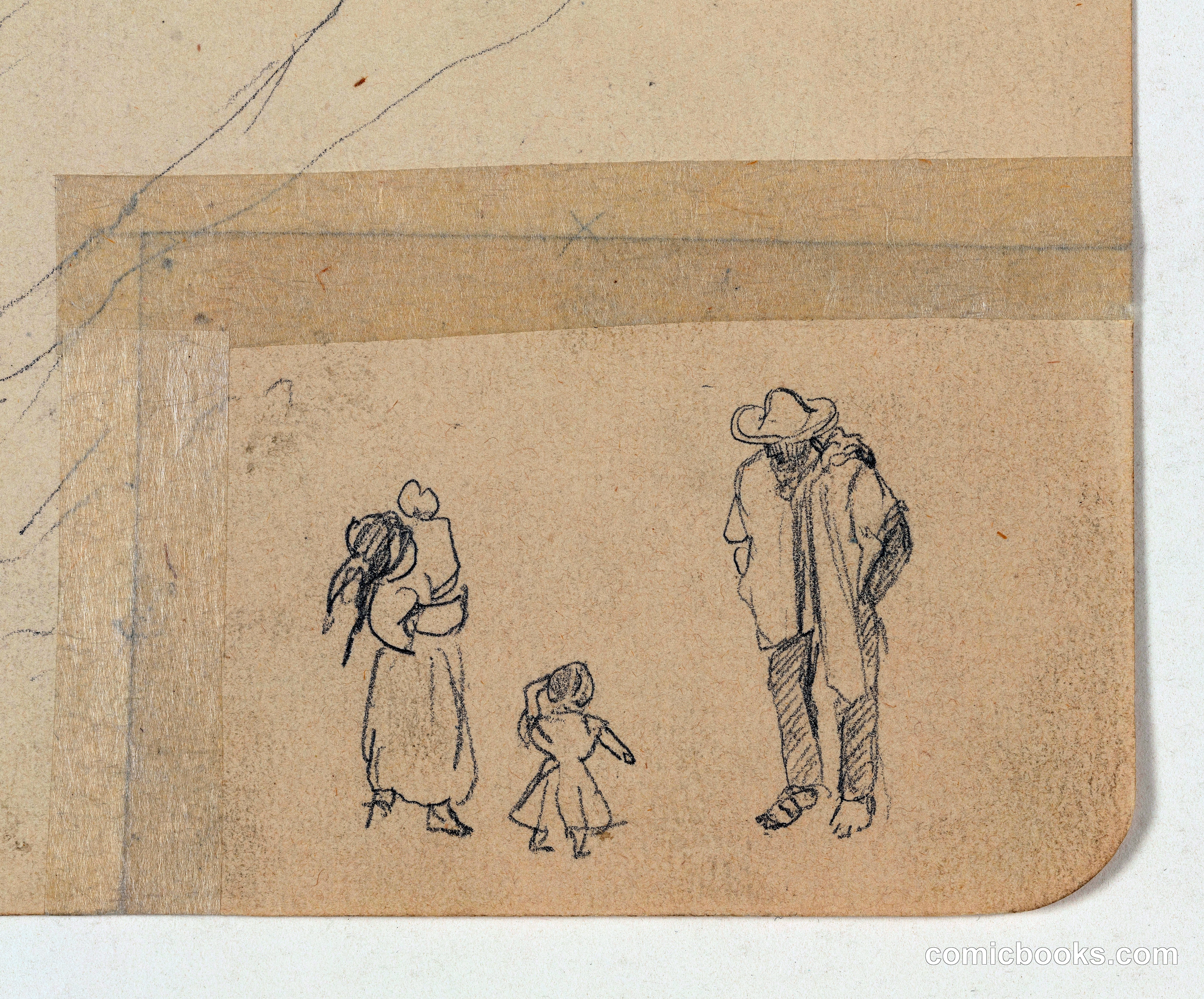 Figure Sketches, Mexico
