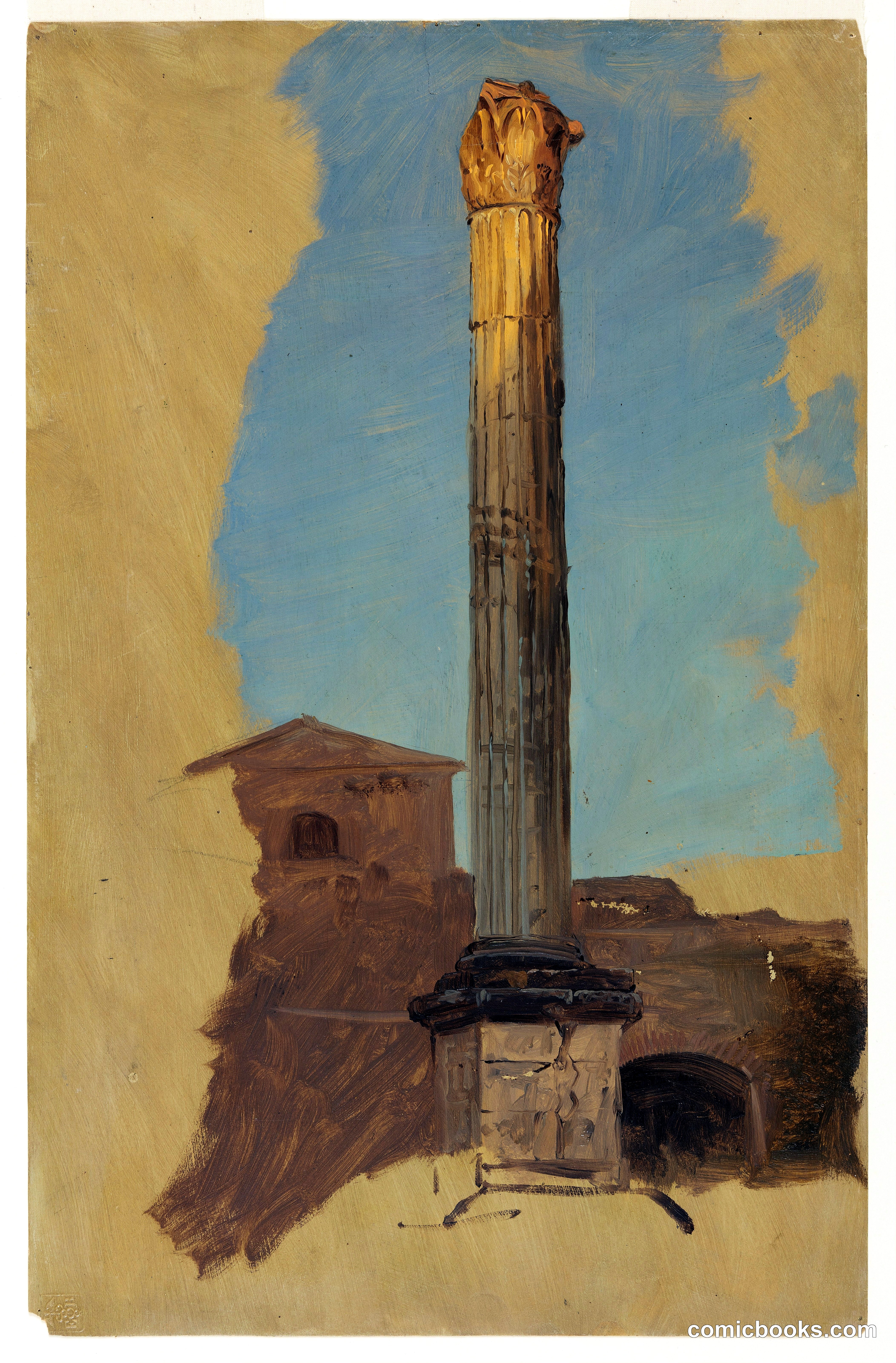 Column of Phocas, Rome, Italy