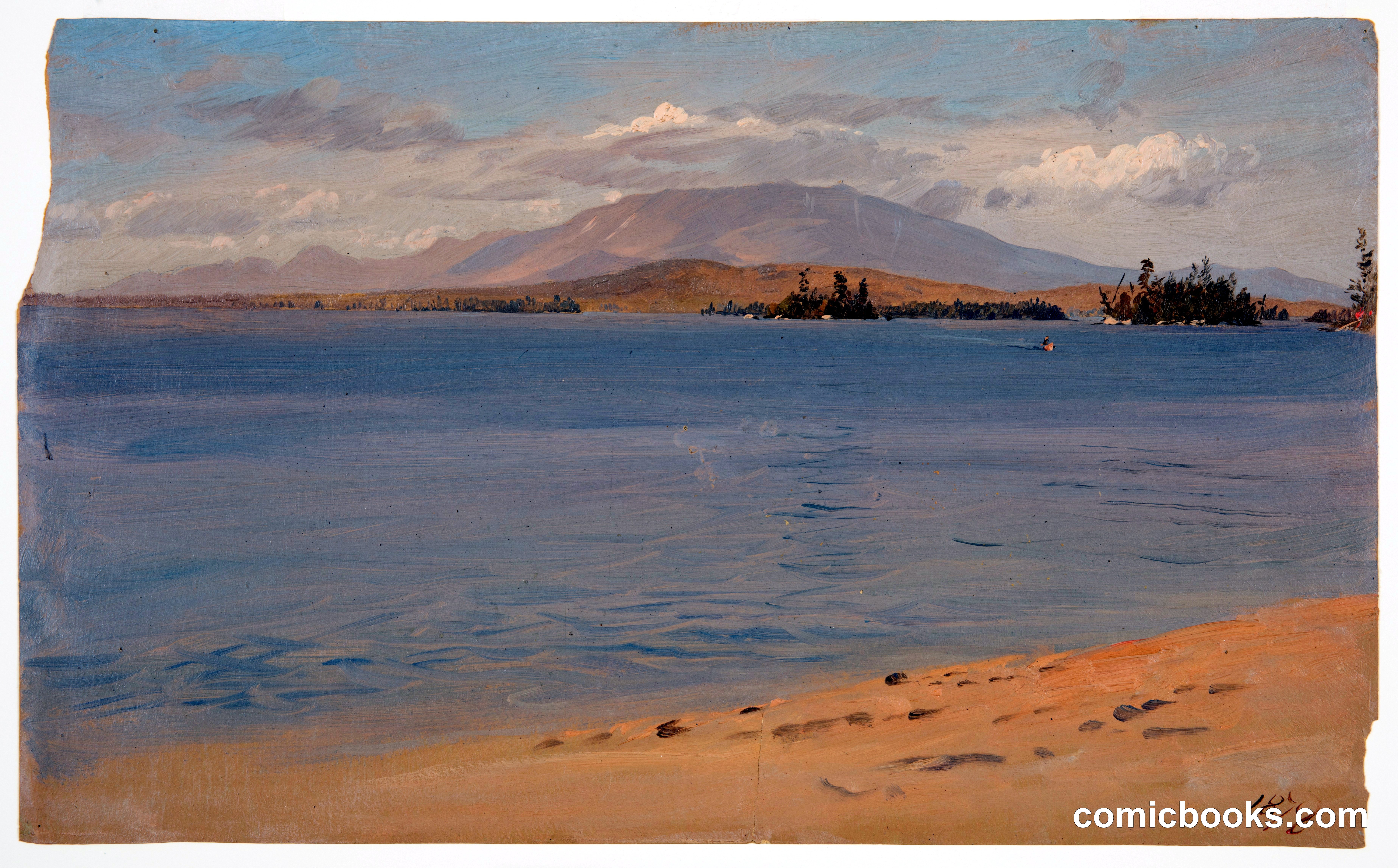 Mt. Katahdin from the South, Maine