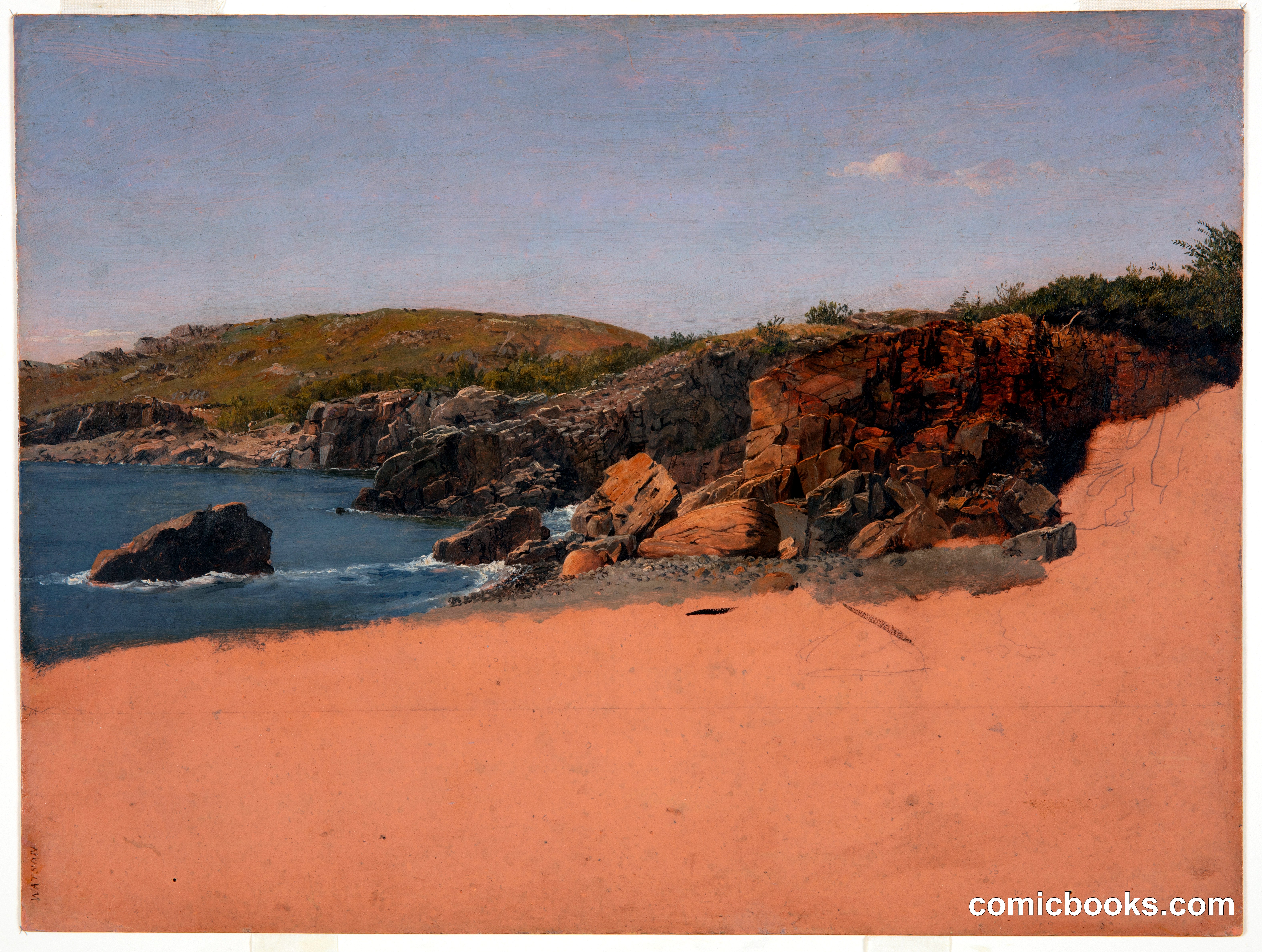 The Coast at Mt. Desert Island, Maine