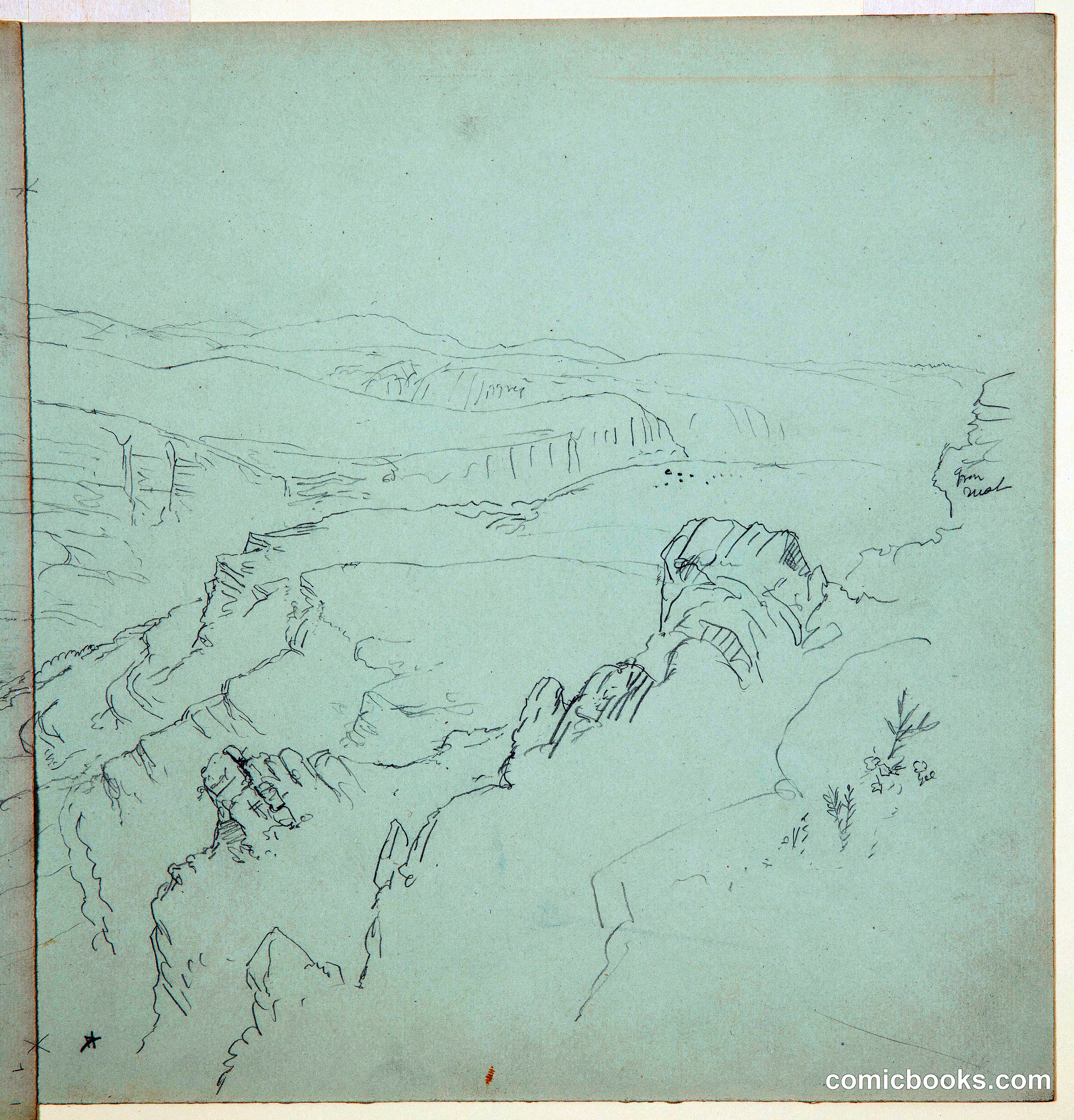 View above Wadi Barada, Syria, Part Two
