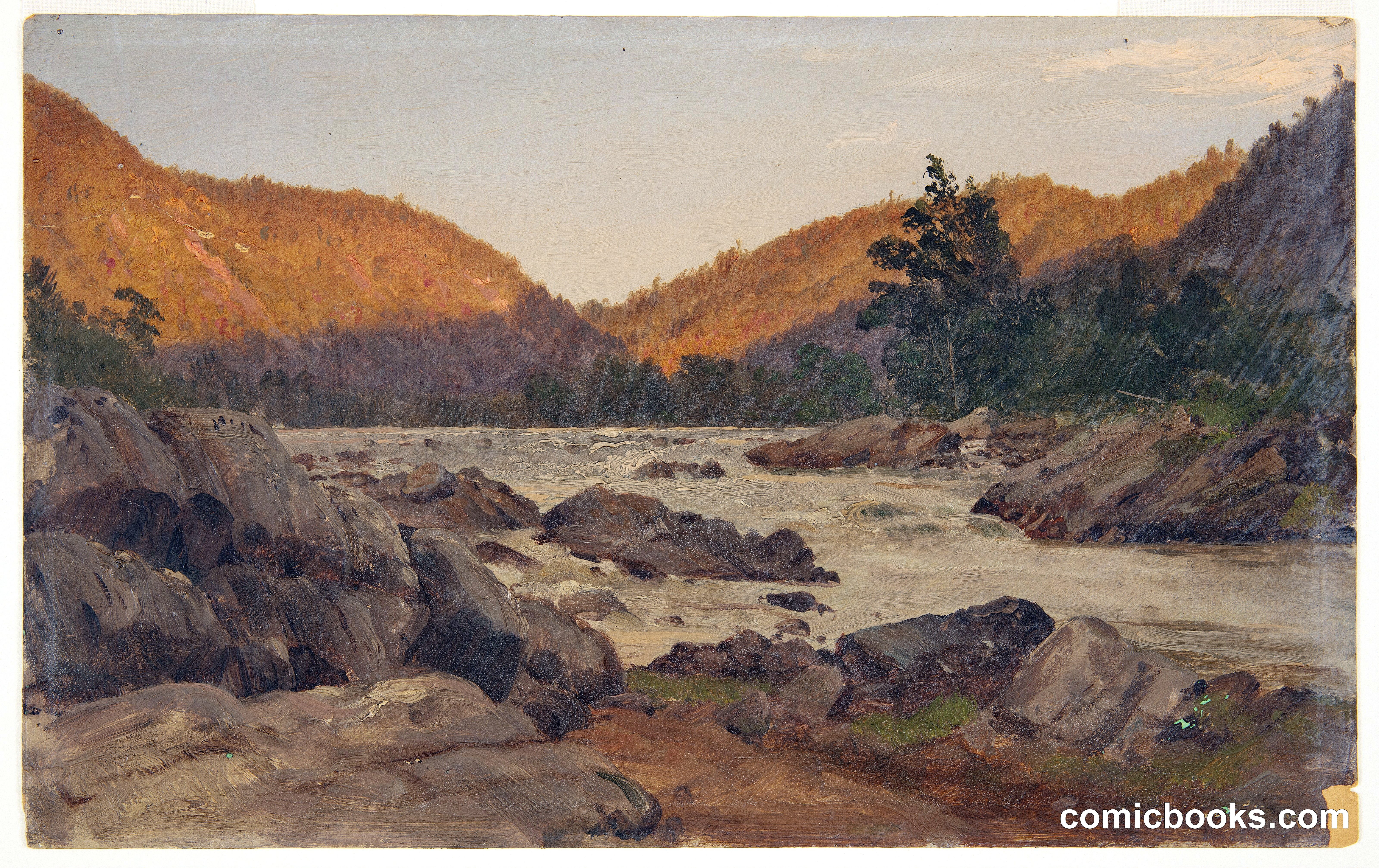 Autumn Landscape in North Carolina