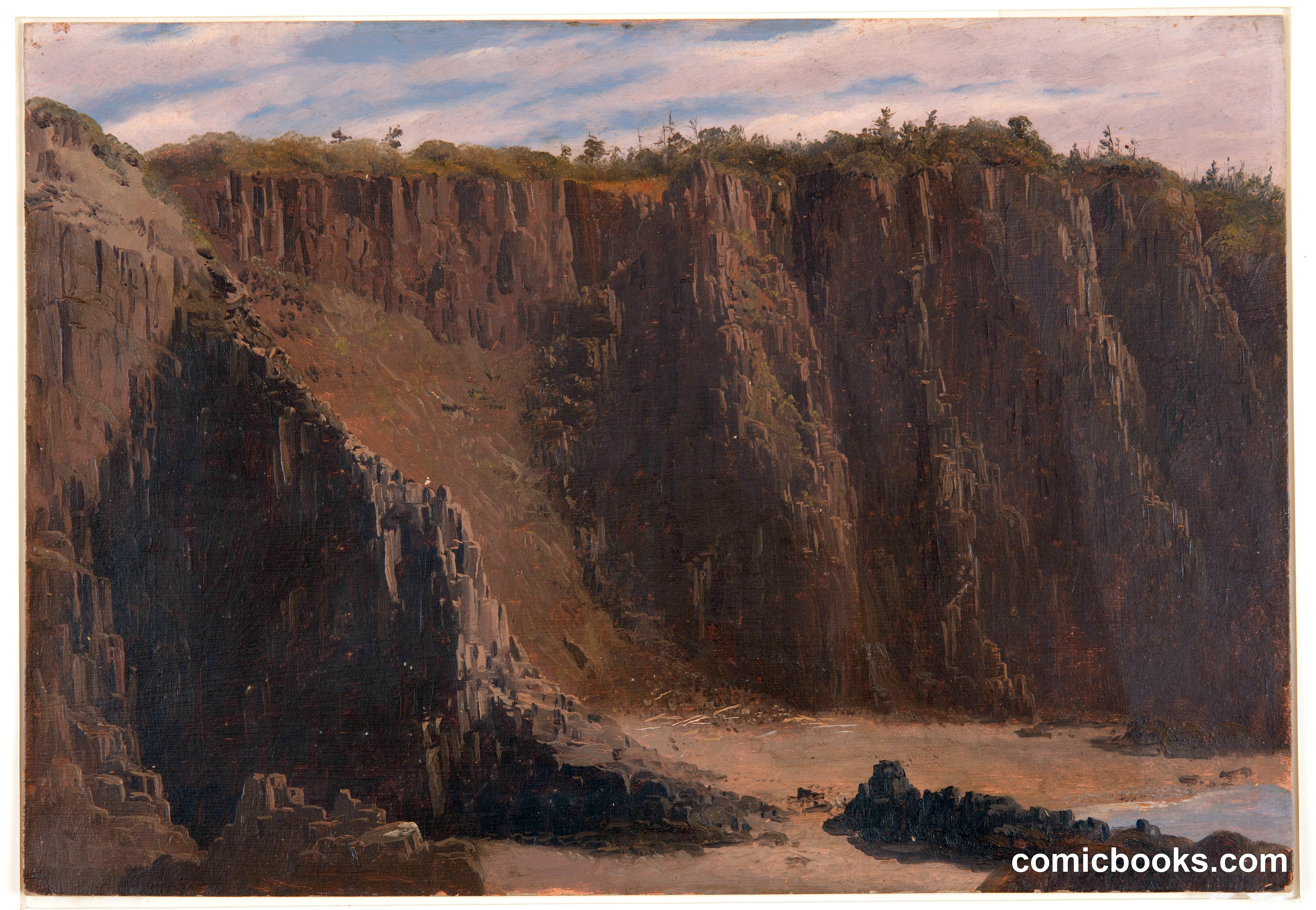 Cliffs at Grand Manan Island, Canada
