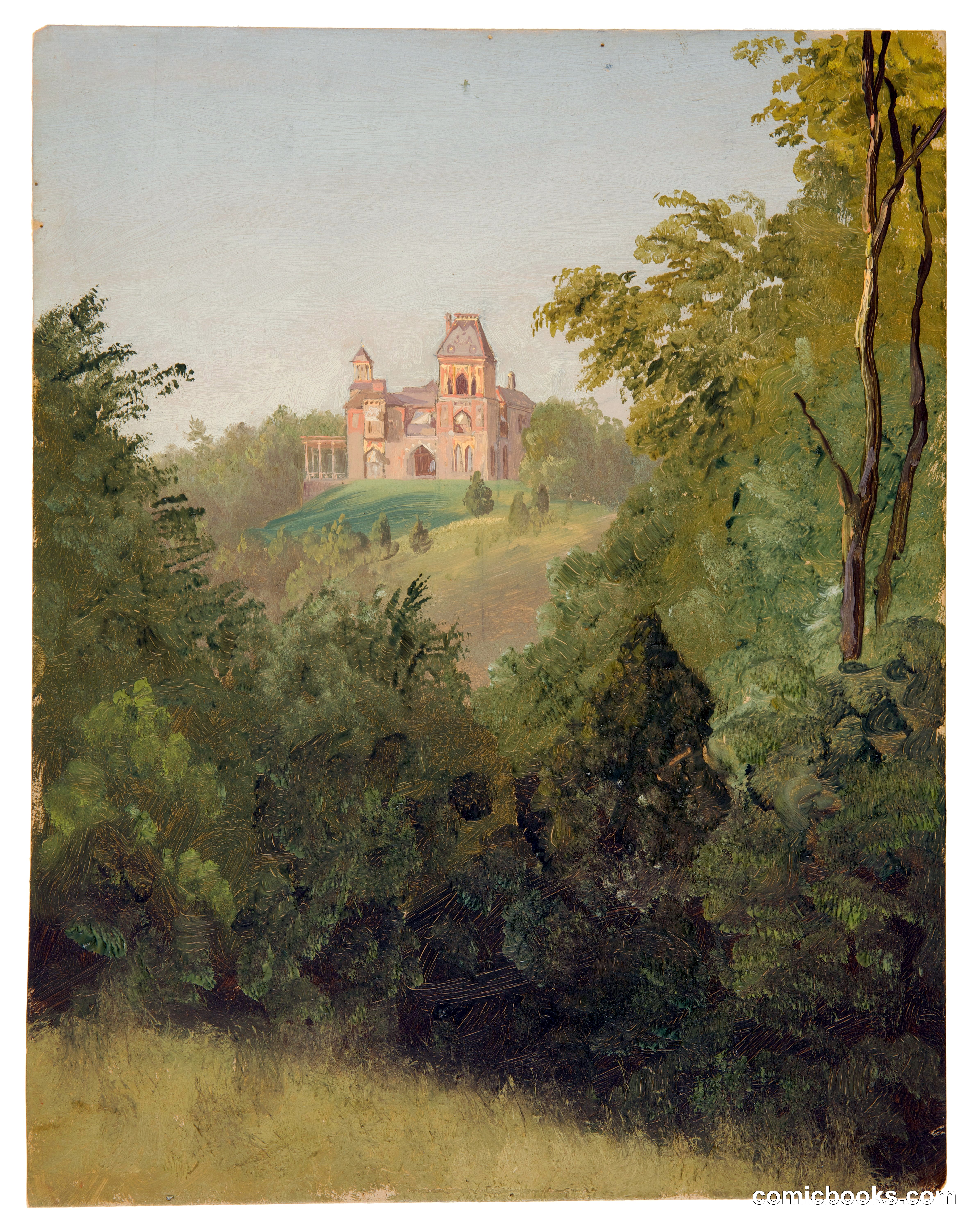Olana from the Southeast