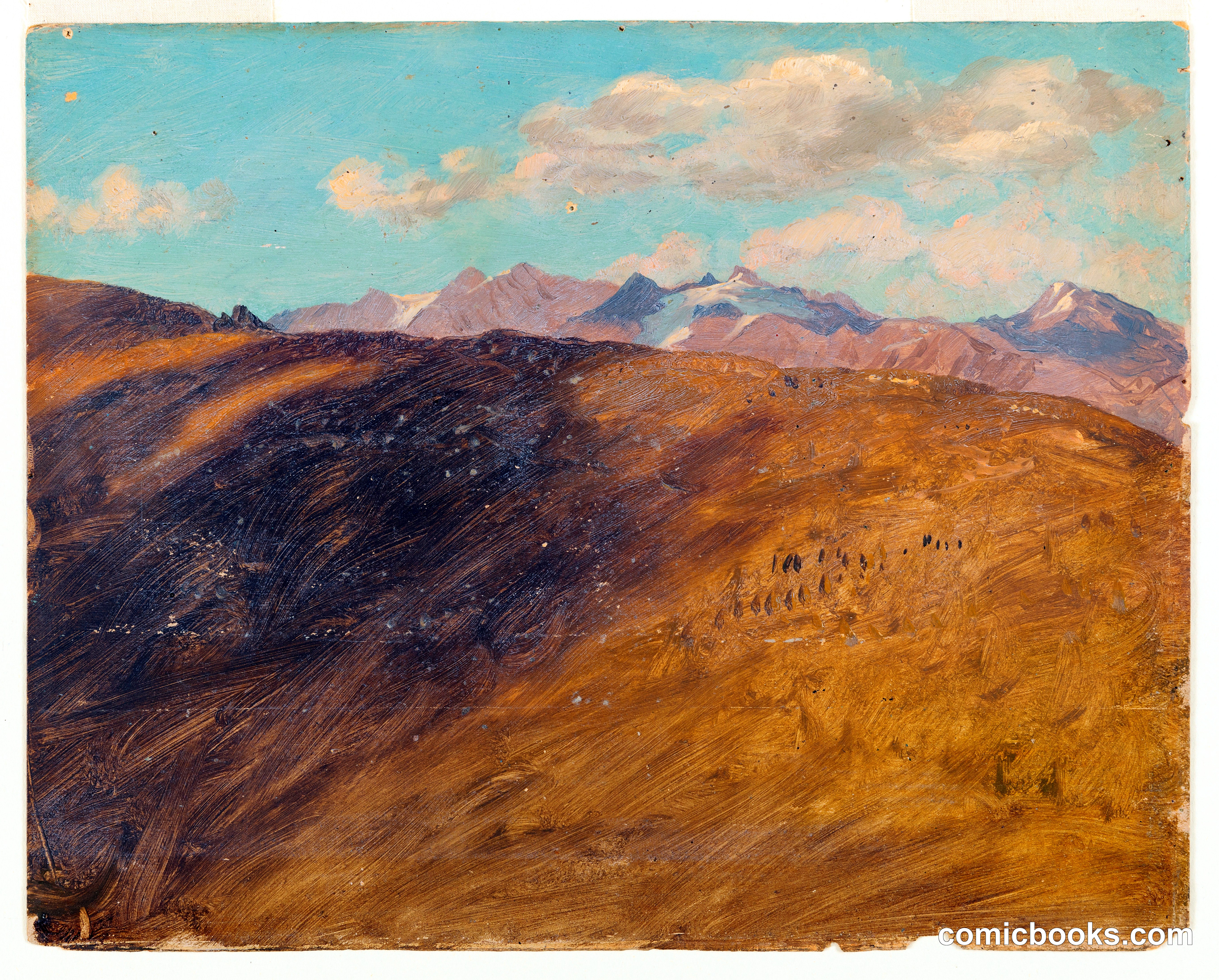 Distant Alps