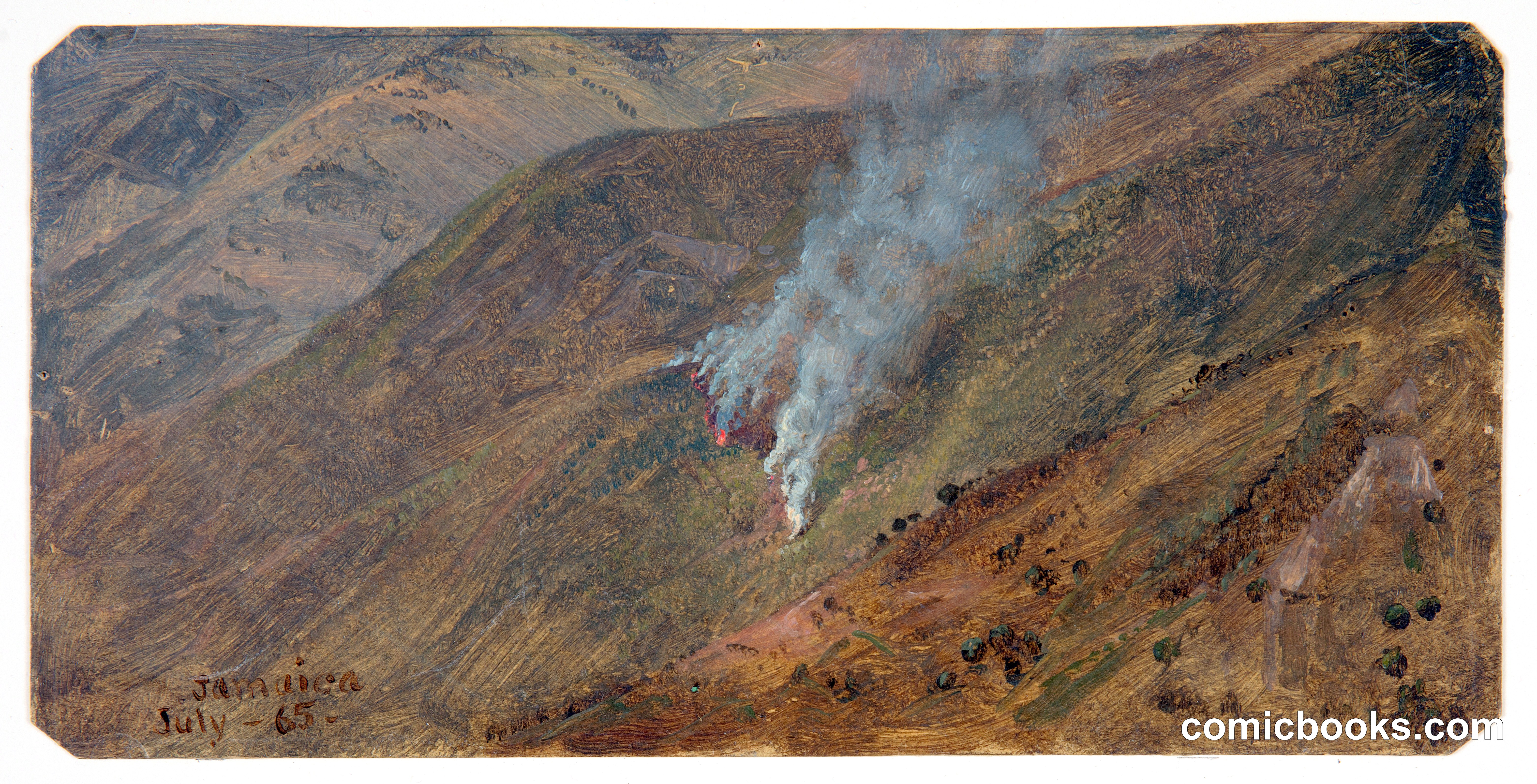Charcoal Burning, Jamaica
