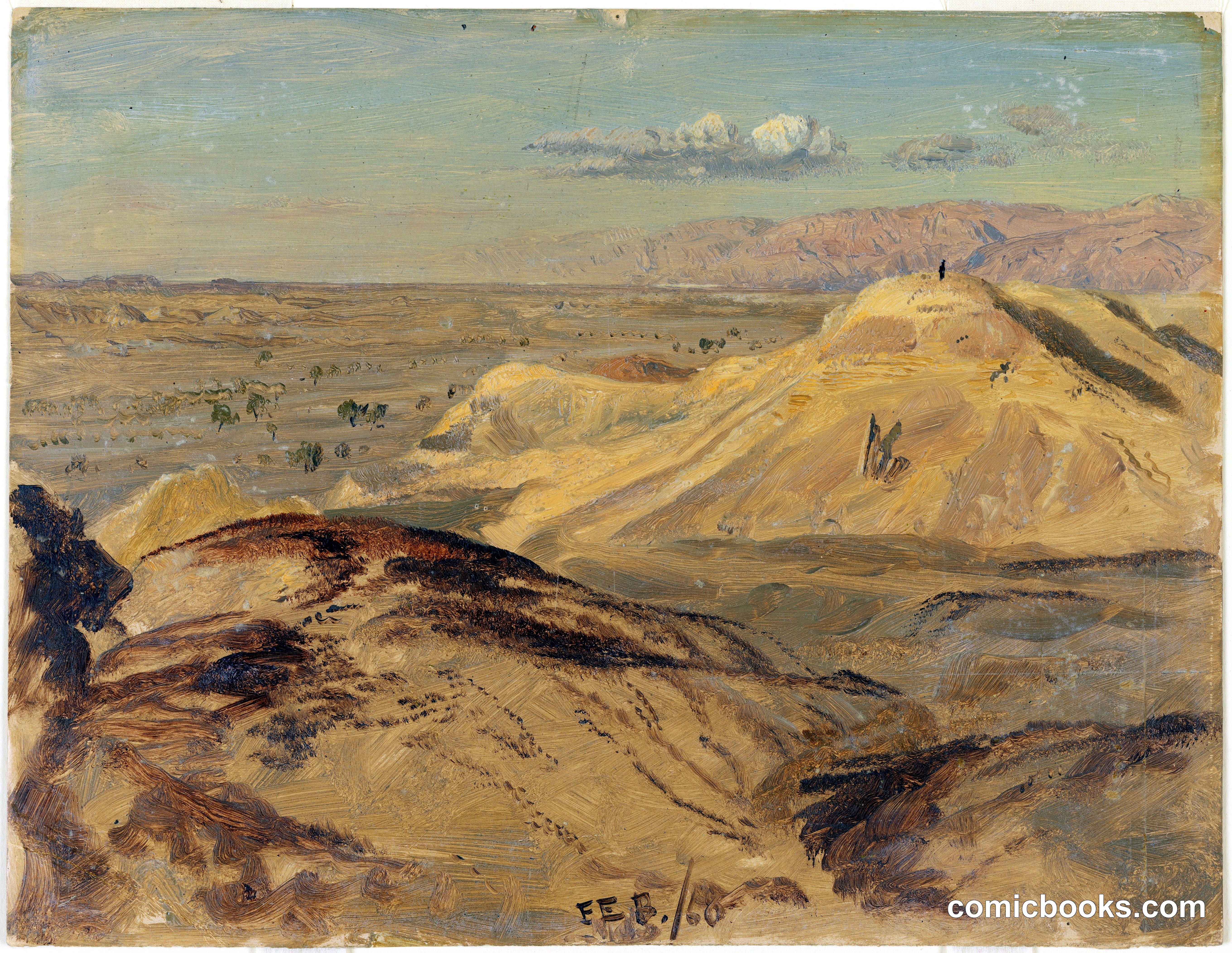 Overlooking El Arabah