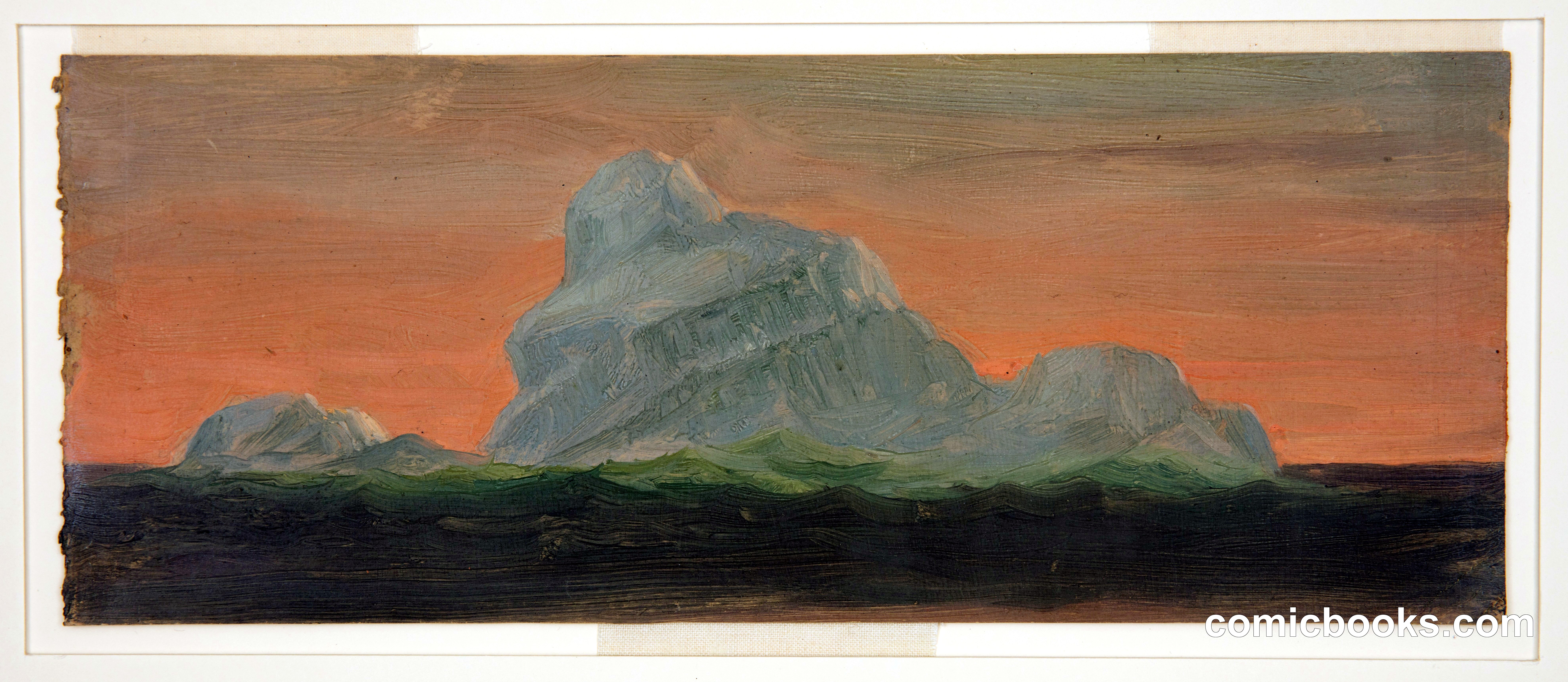 Iceberg Against the Evening Sky, Canada