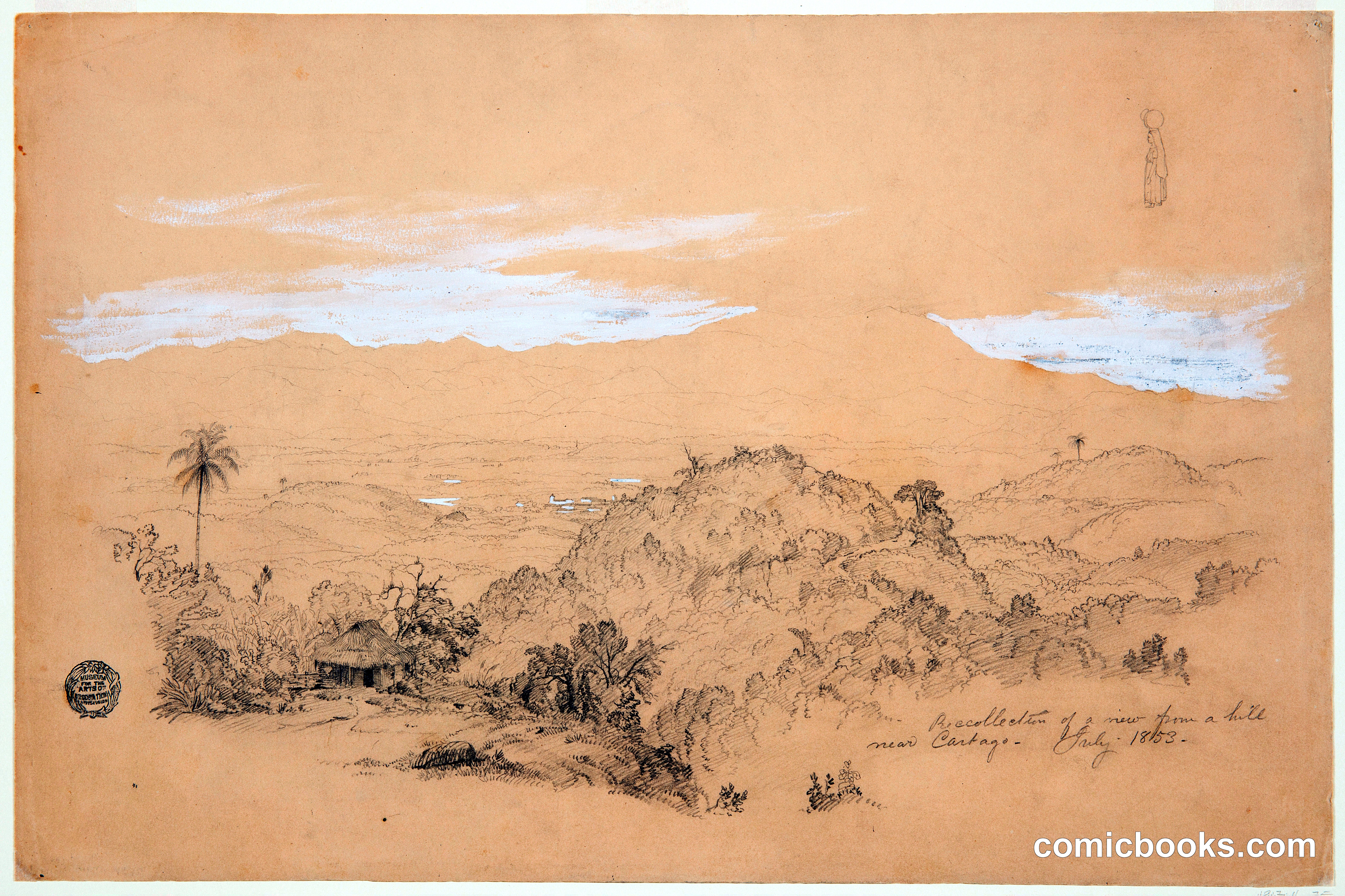 Recollection of a View from a Hill near Cartago, Colombia
